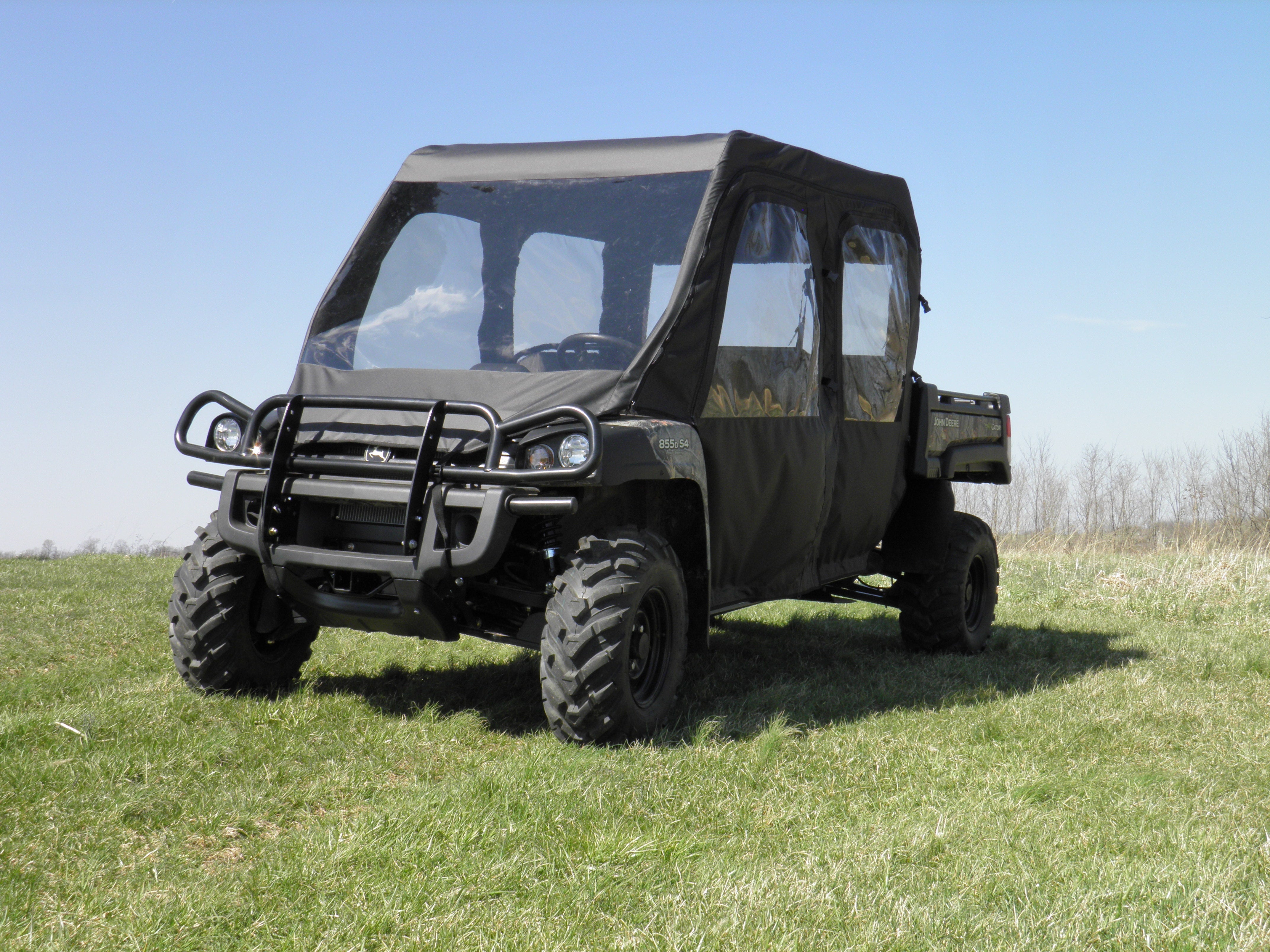 John Deere Gator XUV 4-Seater - Full Cab Enclosure with Vinyl Windshield