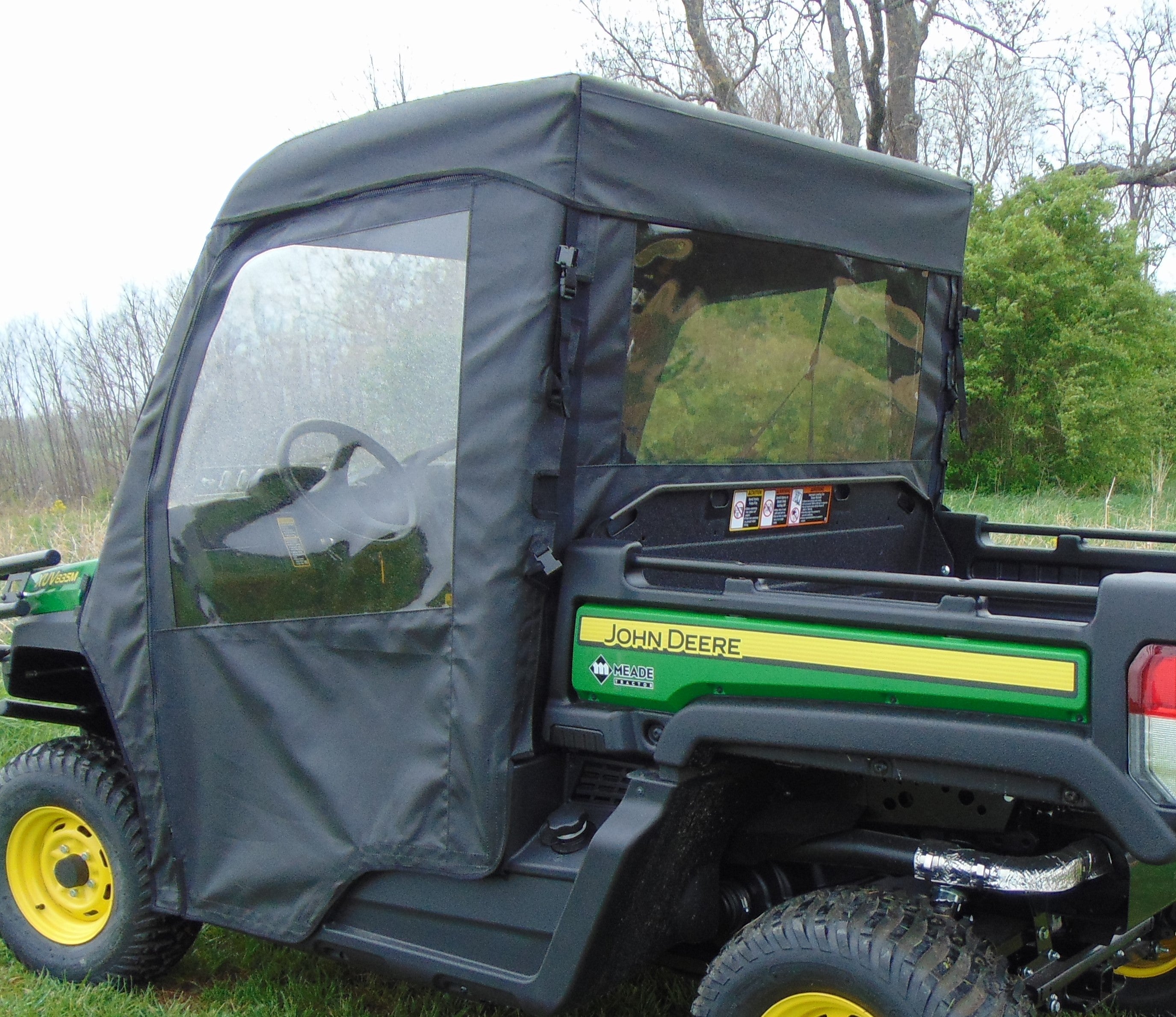 John Deere Gator 835/865 - Full Cab Enclosure for Hard Windshield