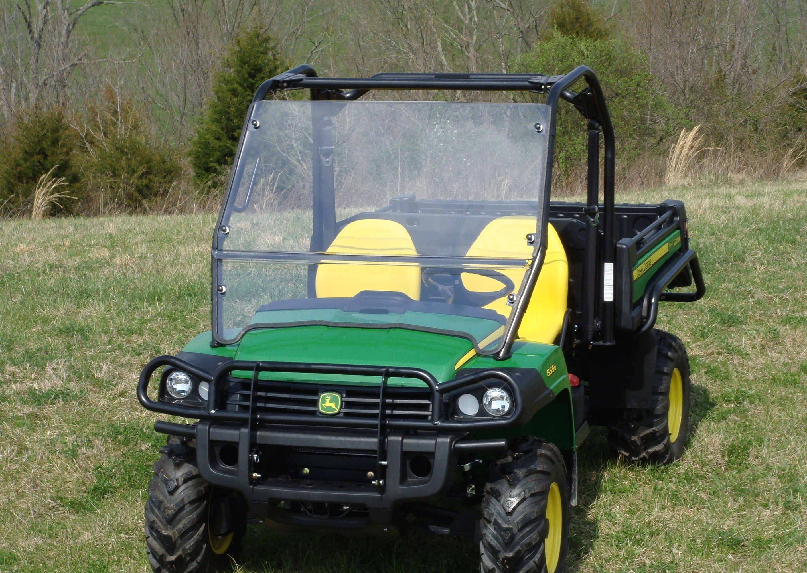 John Deere Gator HPX/XUV (2015+) - 2 Pc Scratch-Resistant Windshield