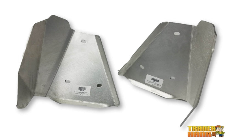 Kawasaki Brute Force 650 Solid Axle Ricochet 4 - Piece Complete Aluminum Skid Plate Set | ATV Skidplates - Free shipping