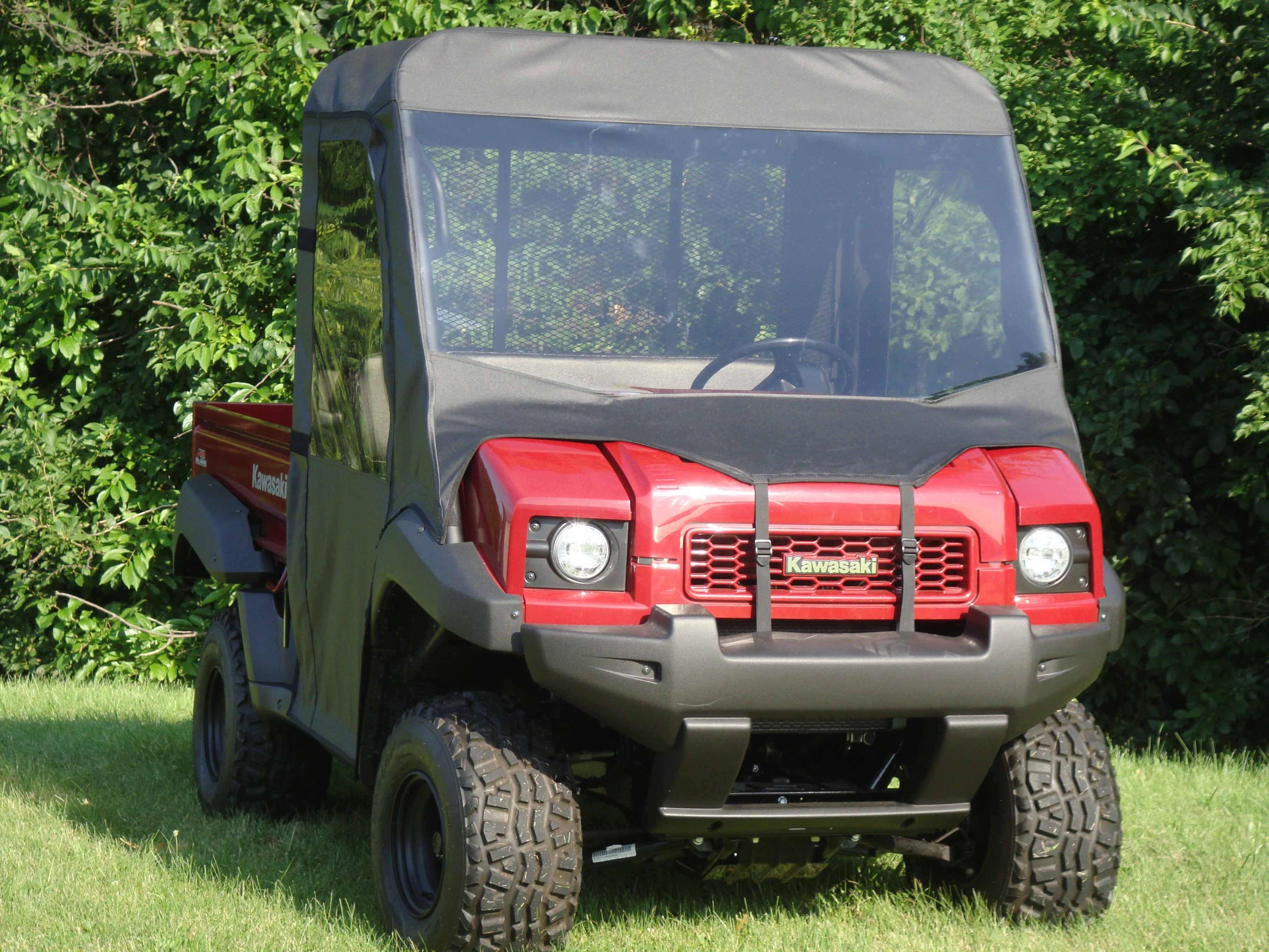 Kawasaki Mule 4000/4010 - Full Cab Enclosure with Vinyl Windshield