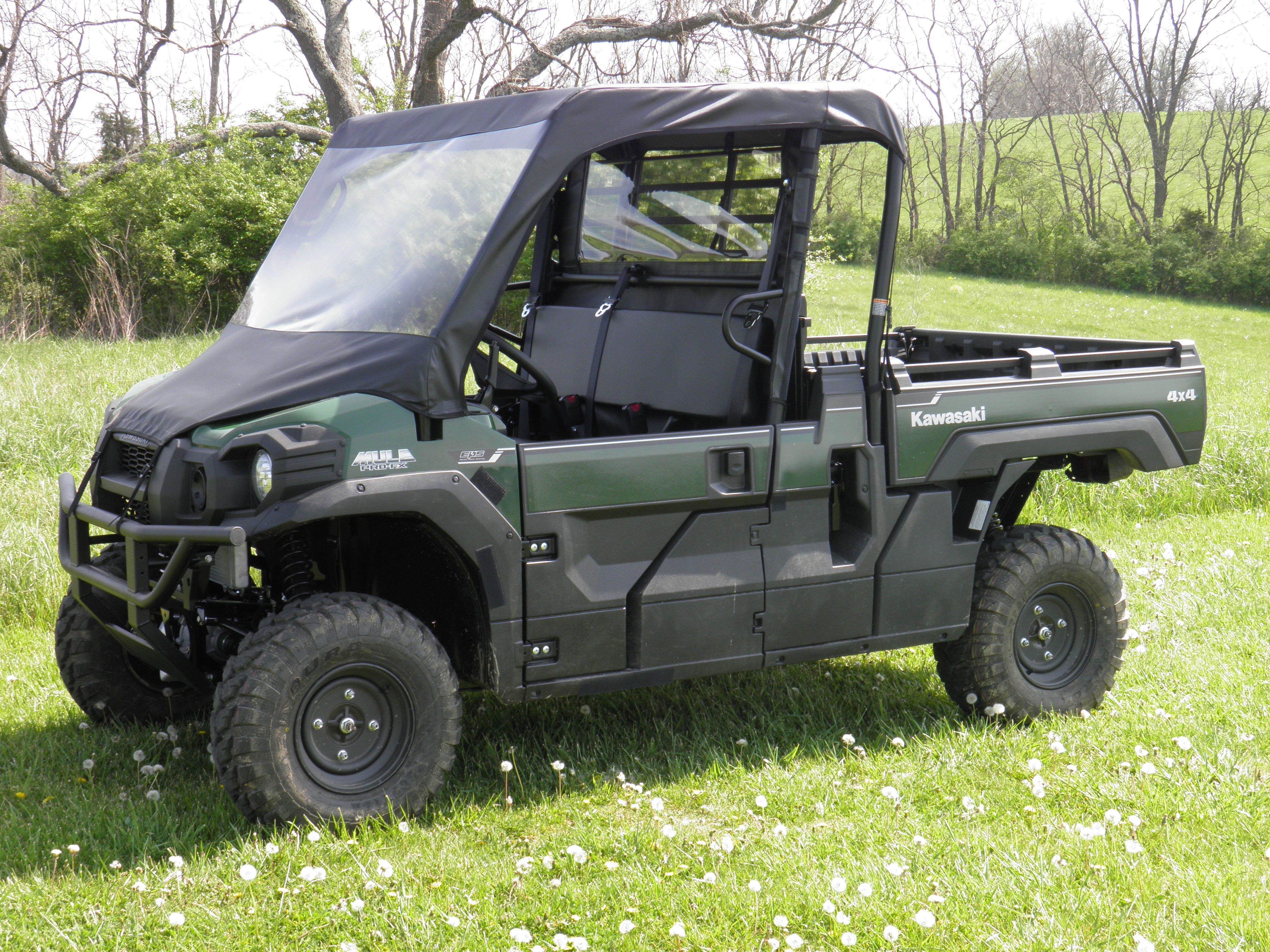 Kawasaki Pro FX - Vinyl Windshield/Top Combo