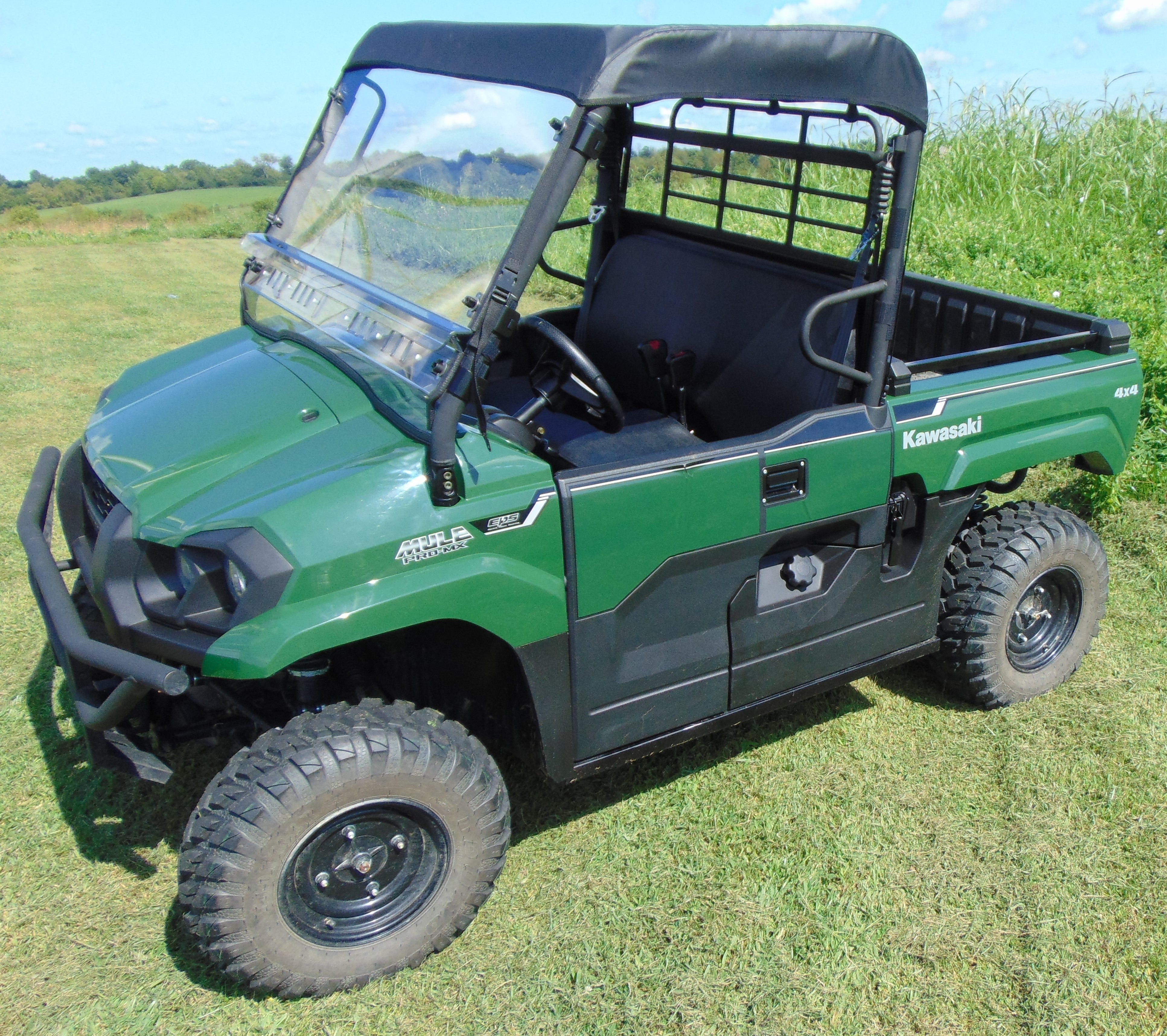 Kawasaki Pro-MX - Soft Top For Hard Windshield