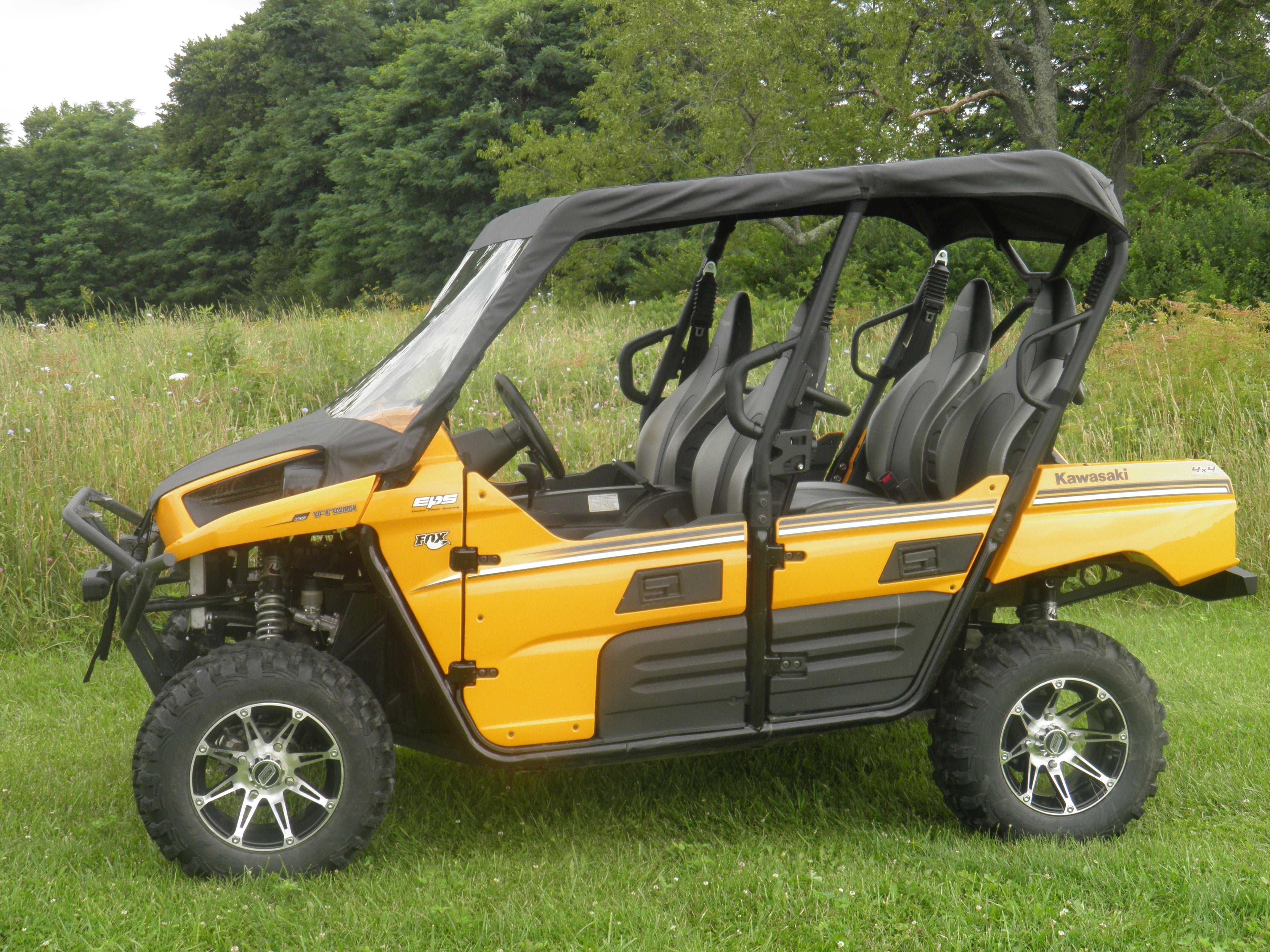 Kawasaki Teryx 4-Seater - Vinyl Windshield/Top Combo