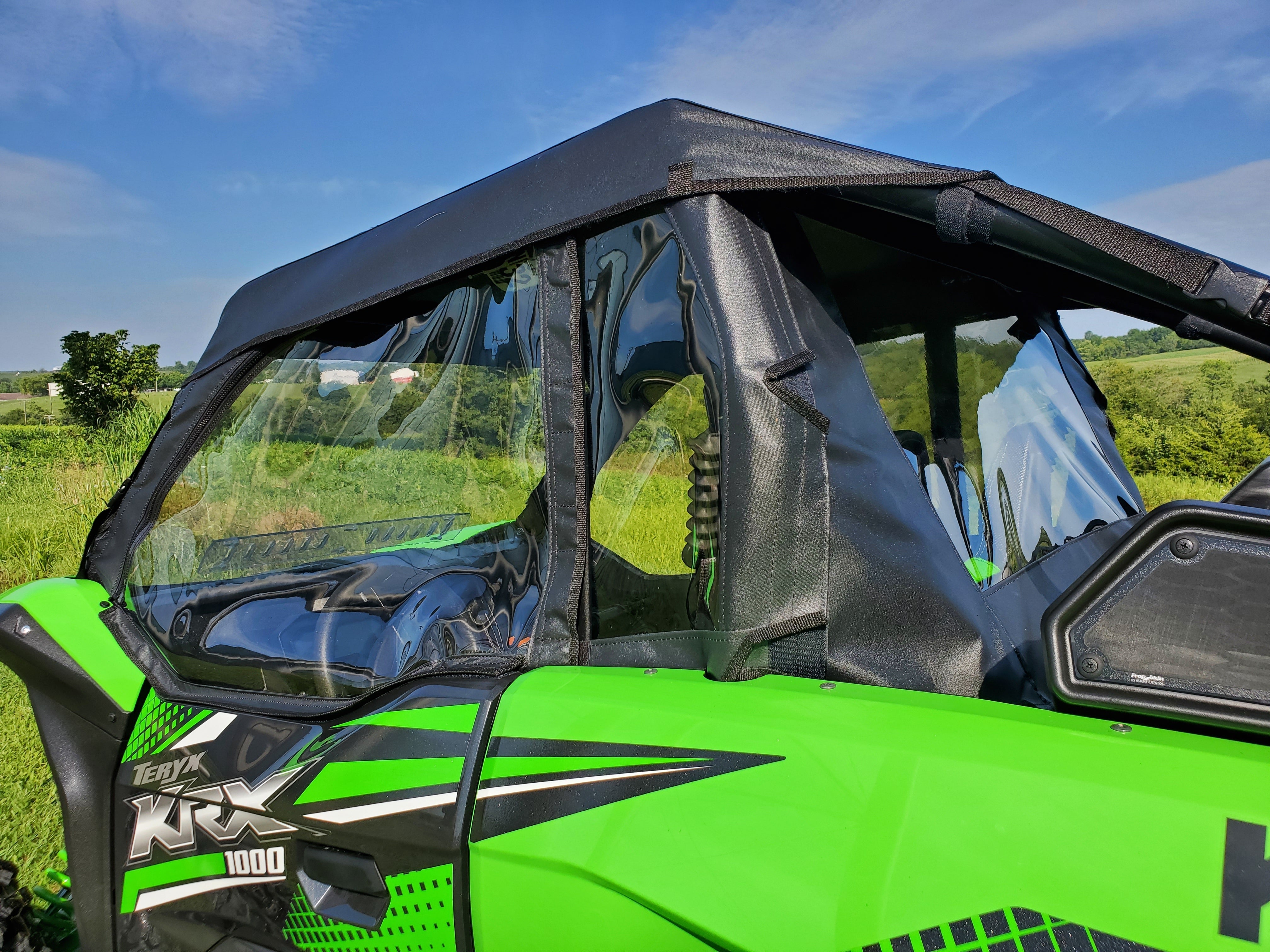 Kawasaki Teryx KRX - Full Cab Enclosure for Hard Windshield