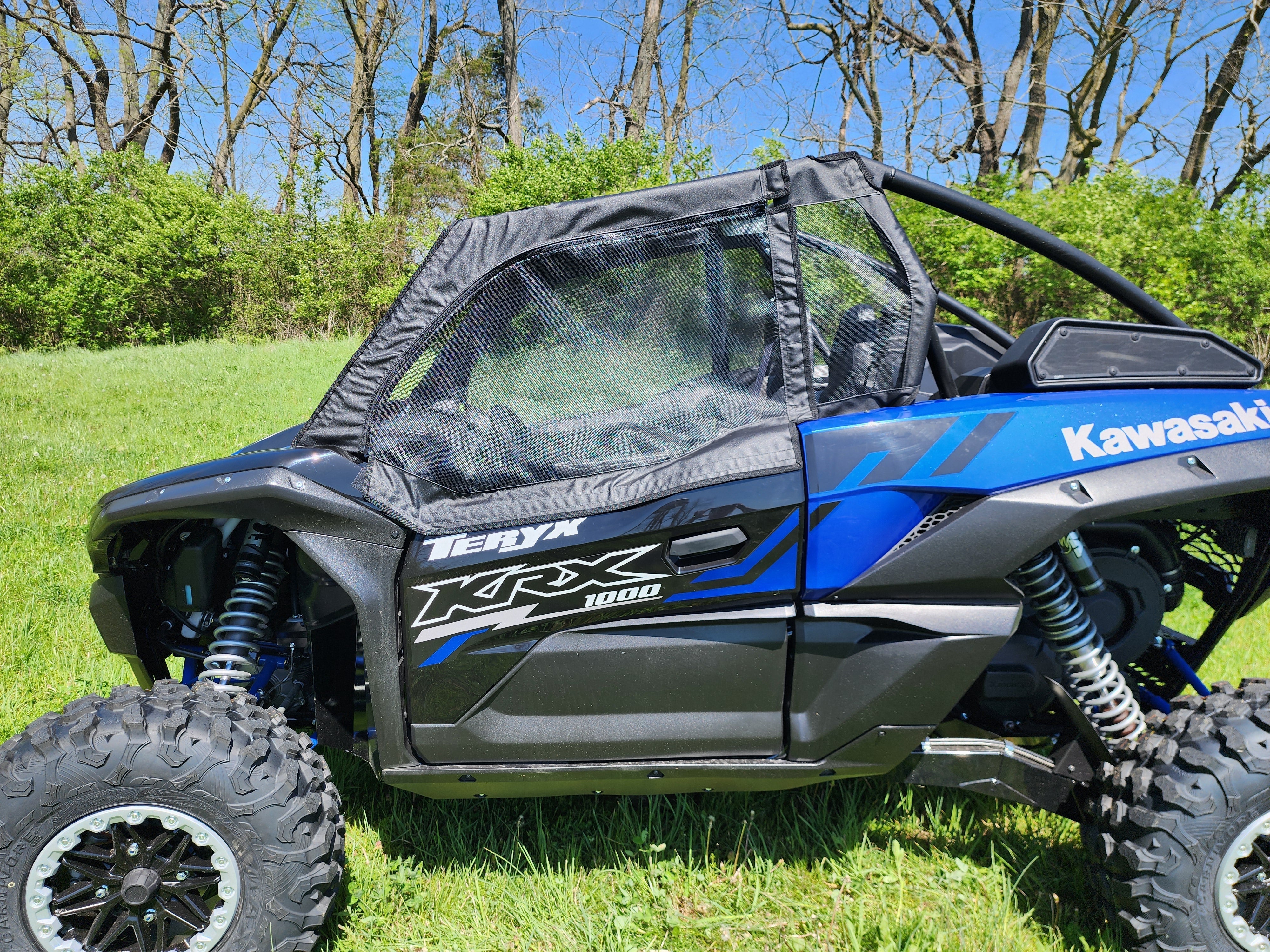 Kawasaki Teryx KRX - Upper Doors with Mesh Windows