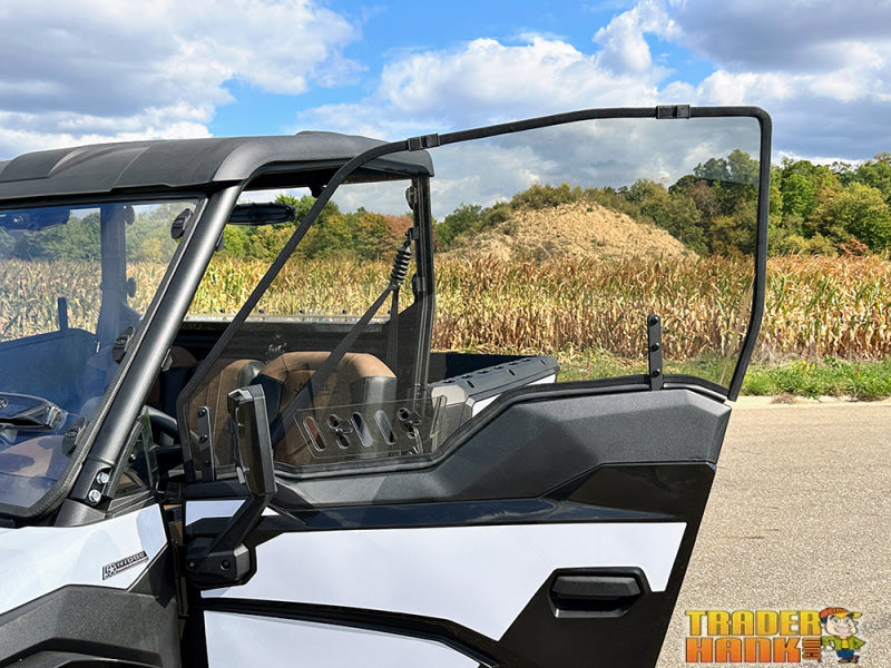 Kawaski Ridge Tinted Polycarbonate Vented Upper Door Kit | UTV Accessories - Free shipping