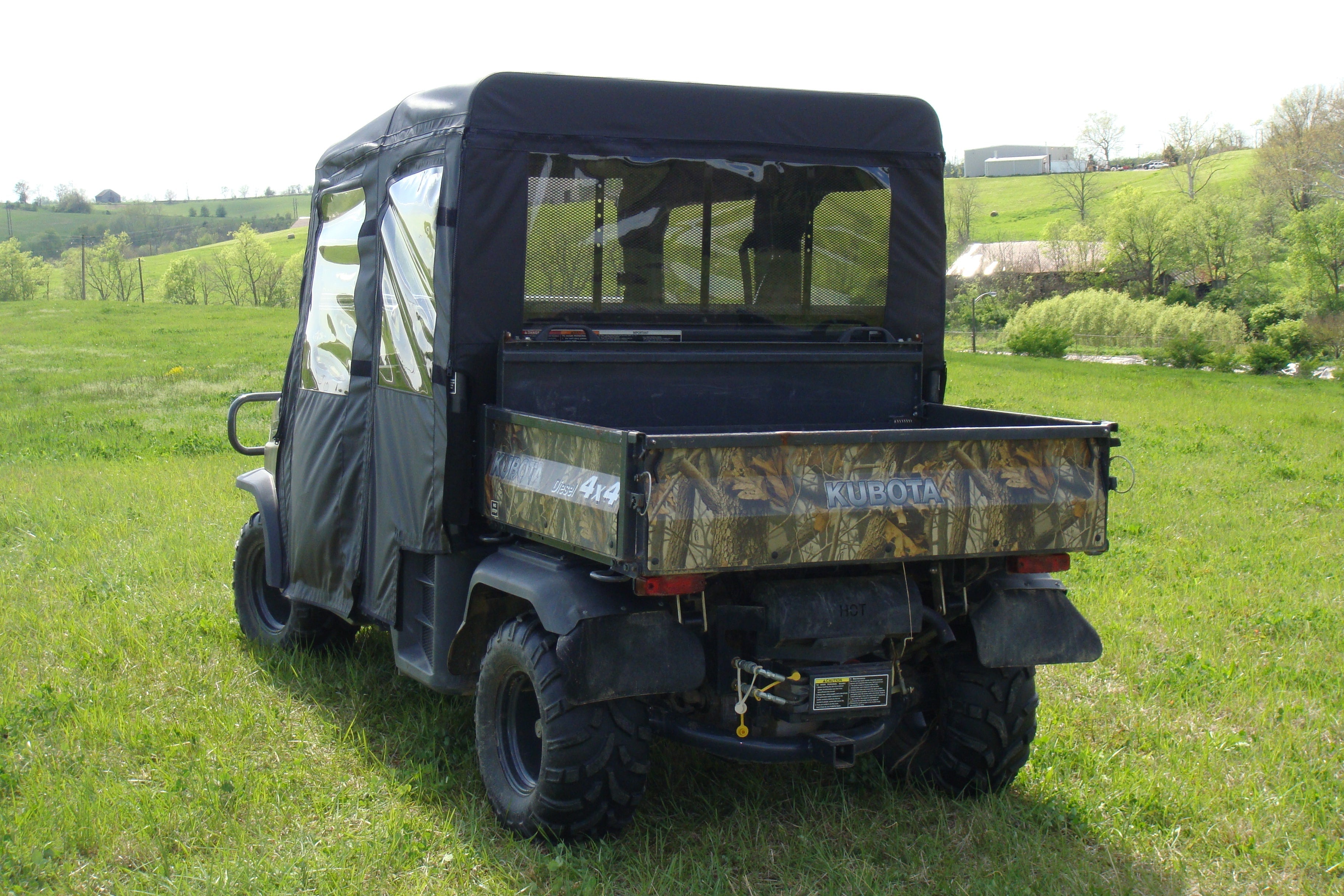 Kubota RTV 1140 - Full Cab Enclosure with Vinyl Windshield