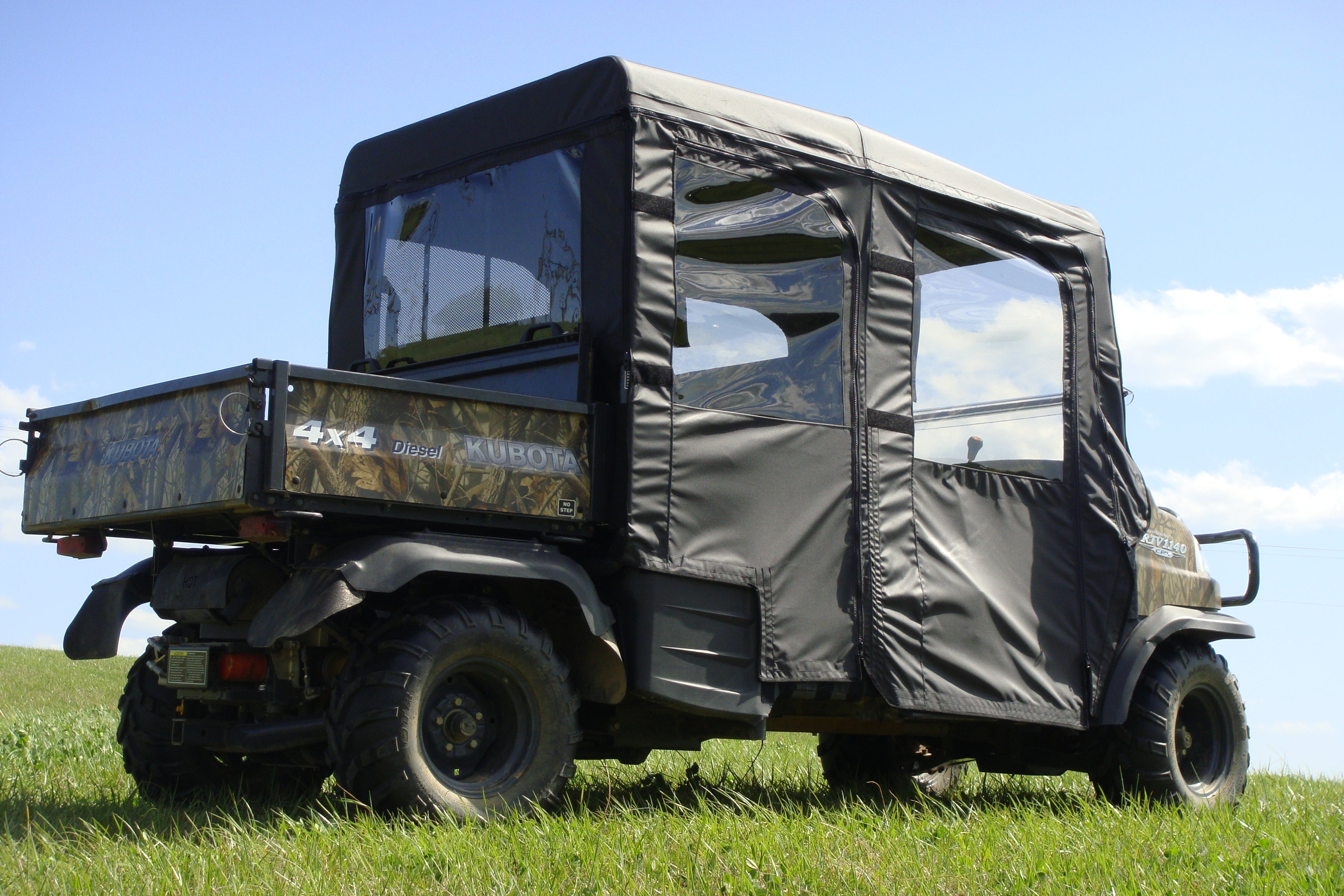 Kubota RTV 1140 - Full Cab Enclosure for Hard Windshield