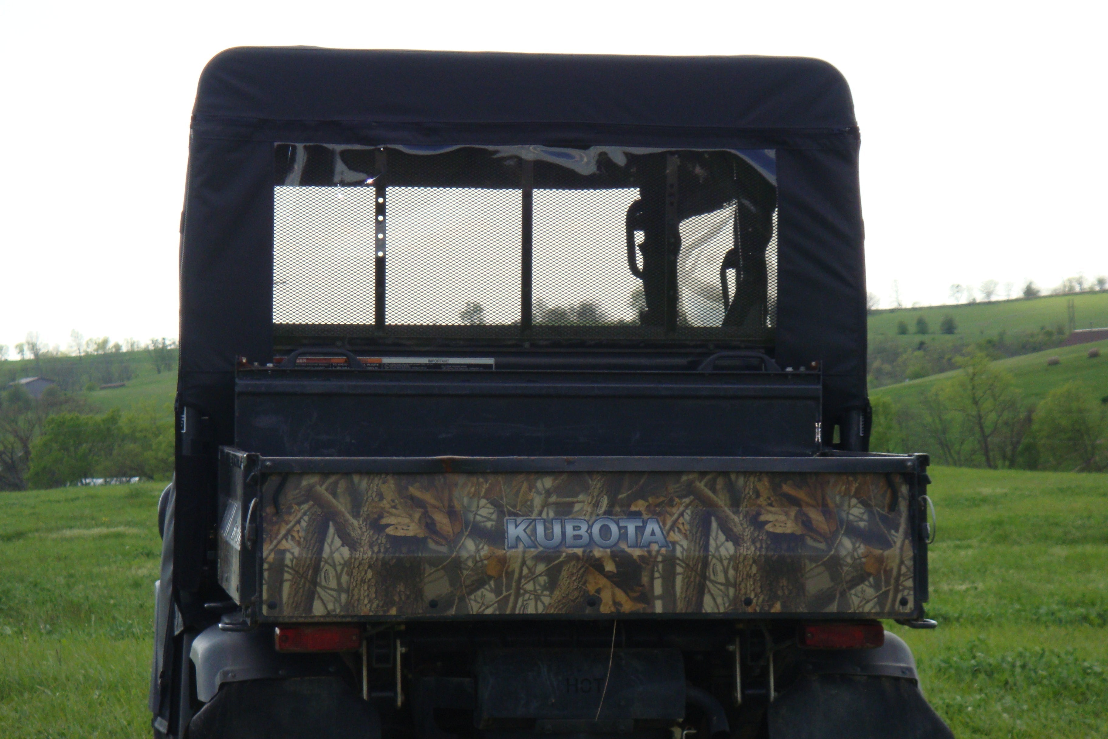 Kubota RTV 1140 - Soft Back Panel