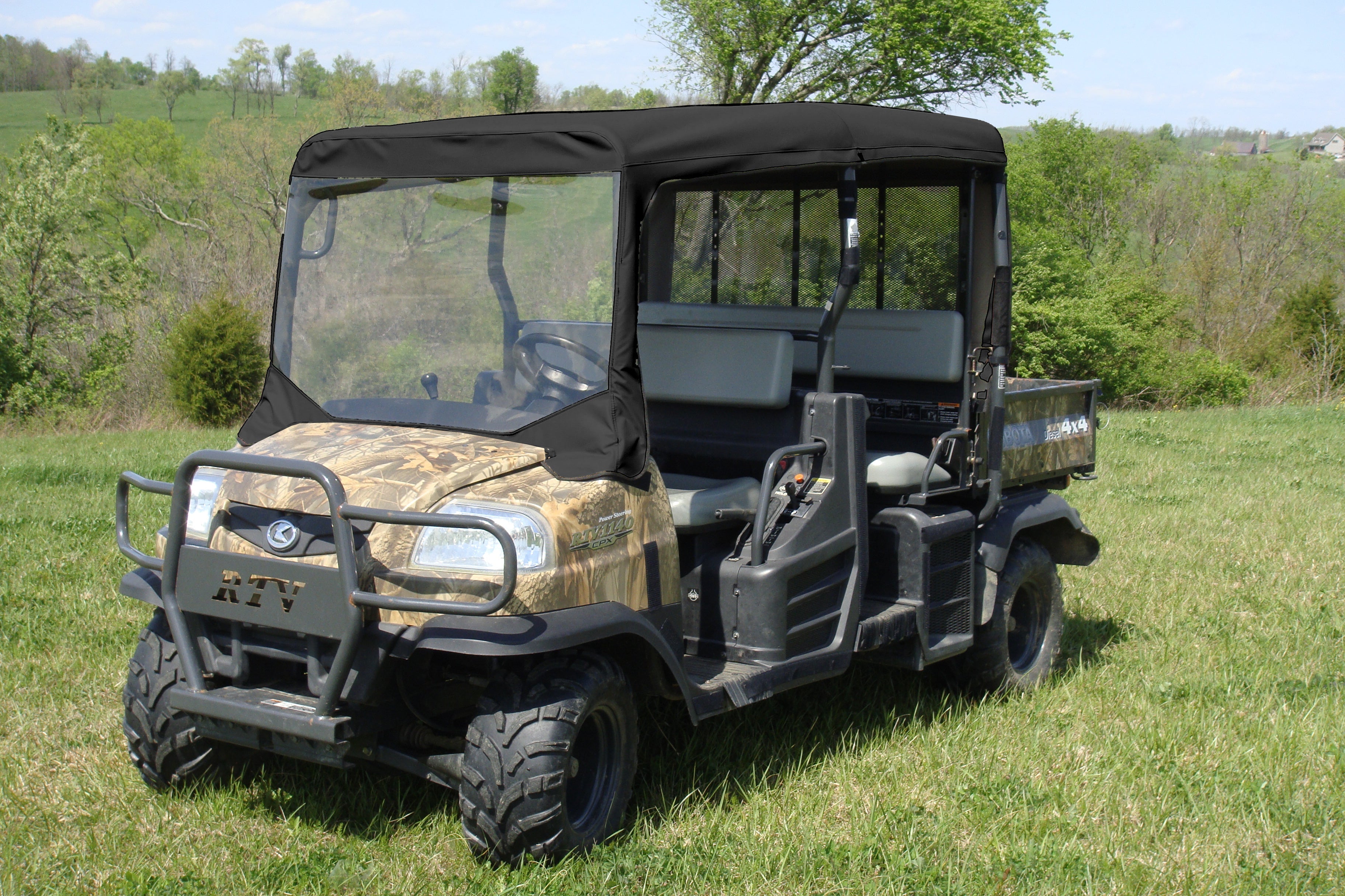 Kubota RTV 1140 - Vinyl Windshield/Top Combo