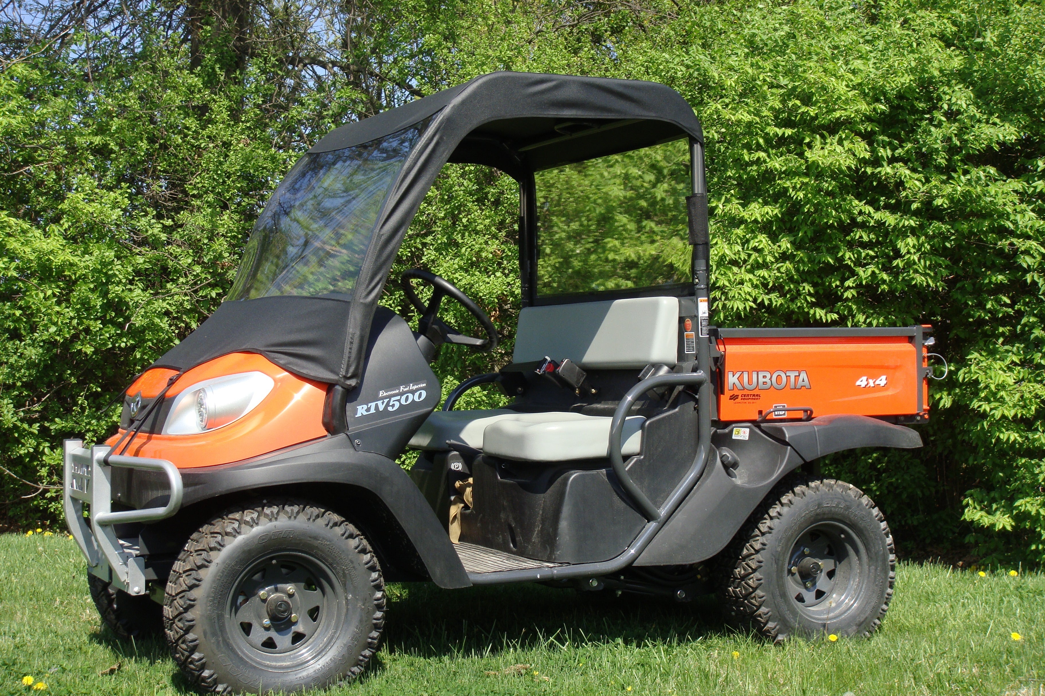 Kubota RTV 400/500/520 - Vinyl Windshield/Top/Rear Combo