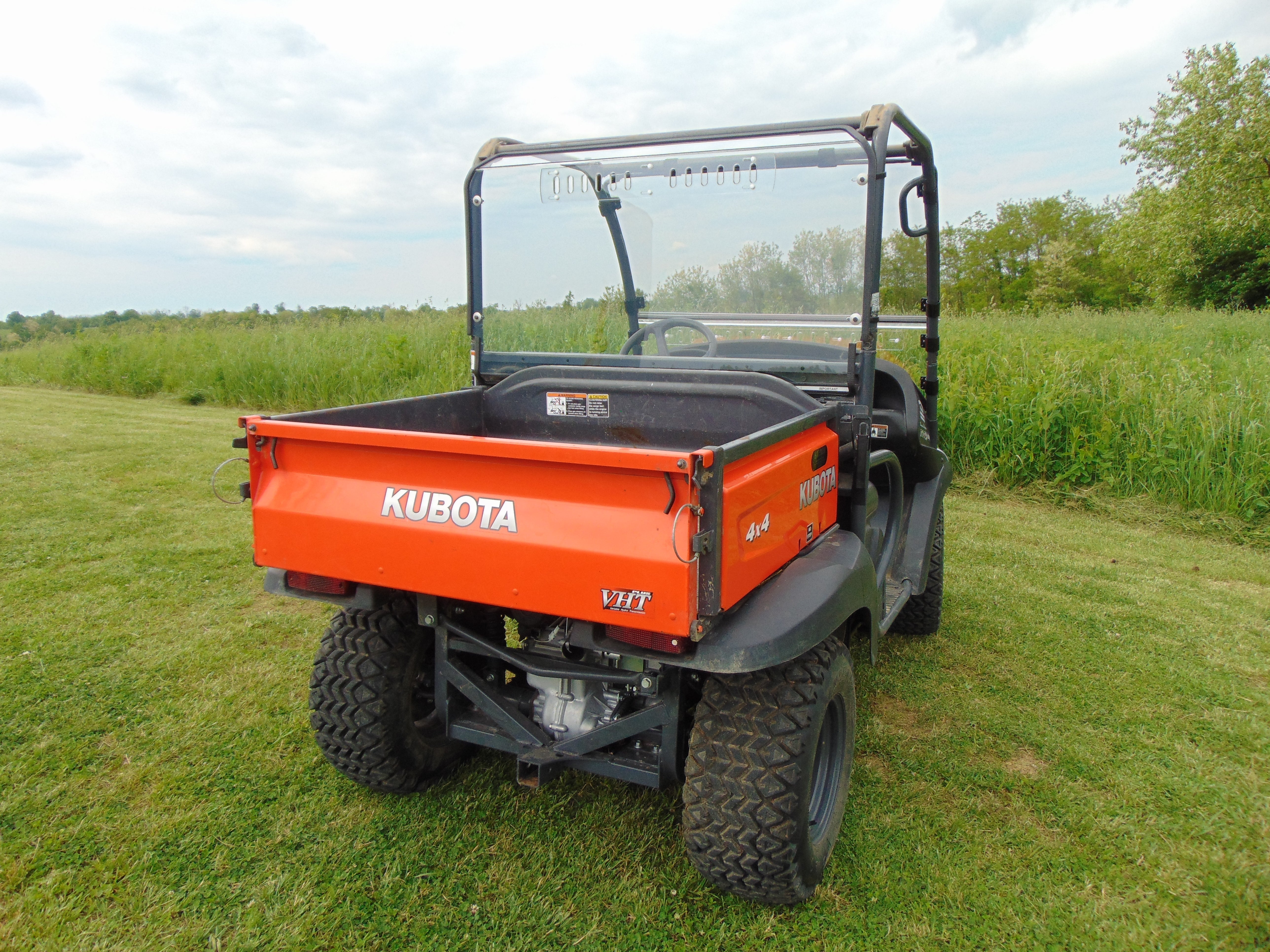 Kubota RTV 400/500/520 - 1 Pc Lexan Back Panel