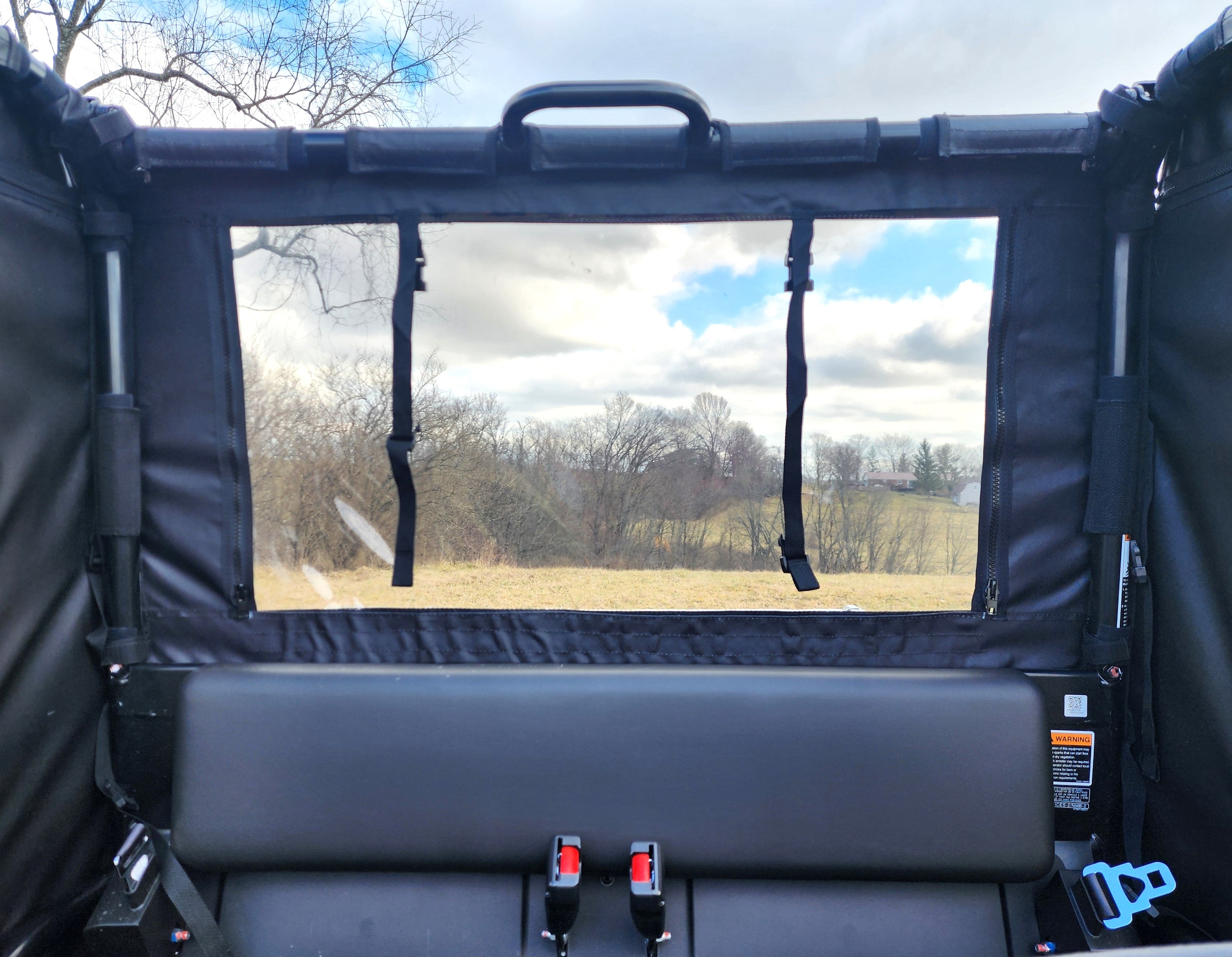 Kubota RTV 400/500/520 - Soft Back Panel