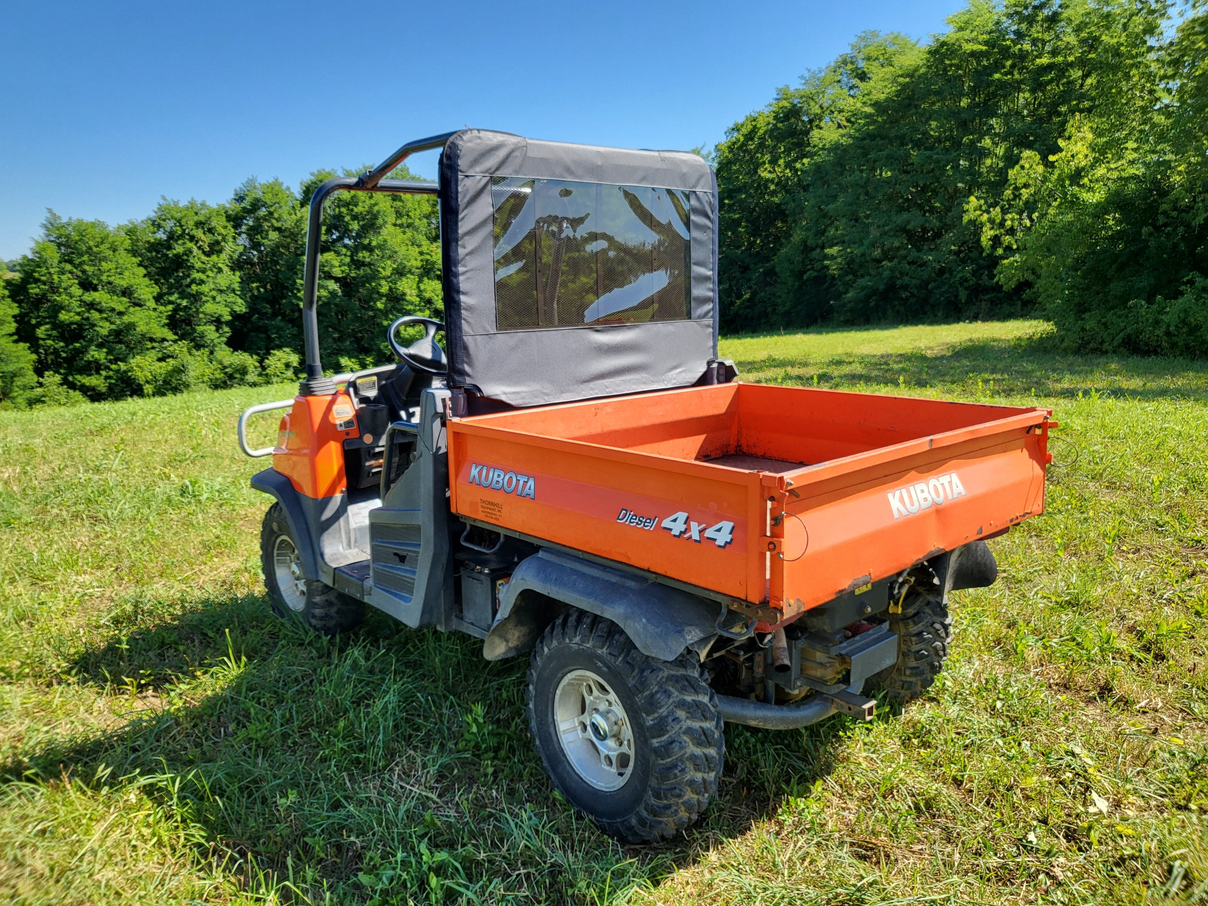 Kubota RTV 900/1120 - Soft Back Panel