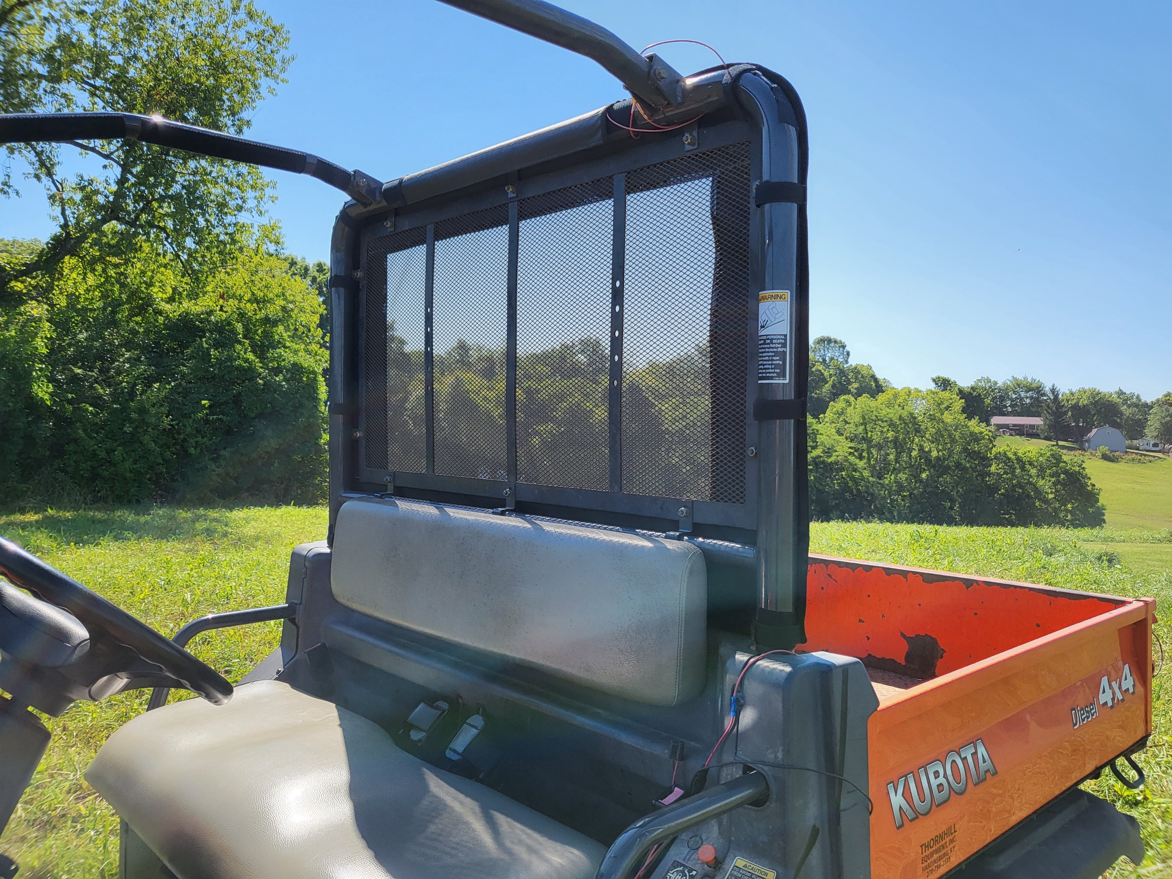 Kubota RTV 900/1120 - Soft Back Panel