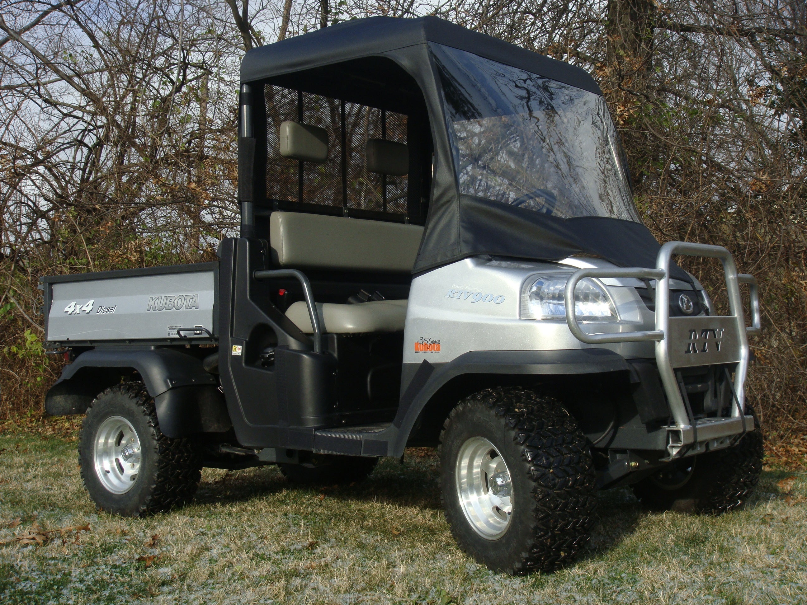 Kubota RTV 900/1120 - Vinyl Windshield/Top/Rear Combo