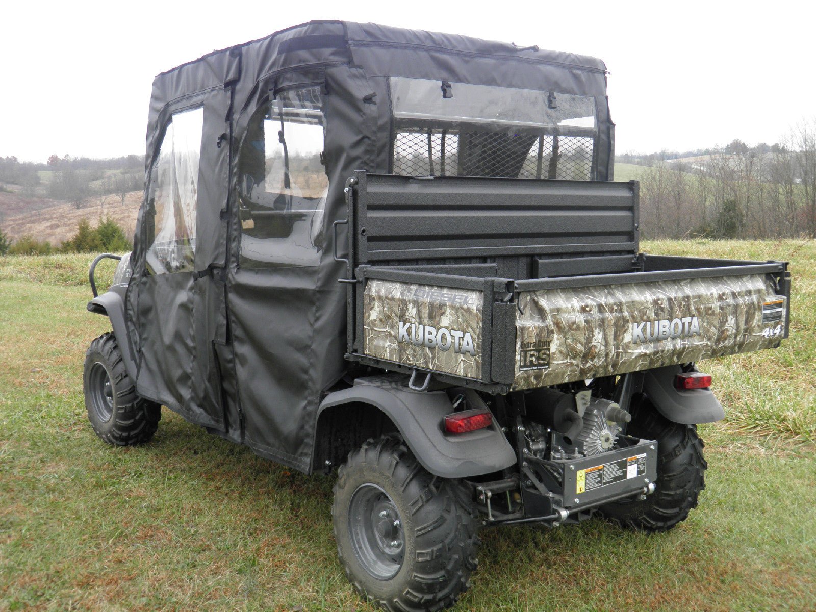 Kubota RTV X1140 - Full Cab Enclosure with Vinyl Windshield