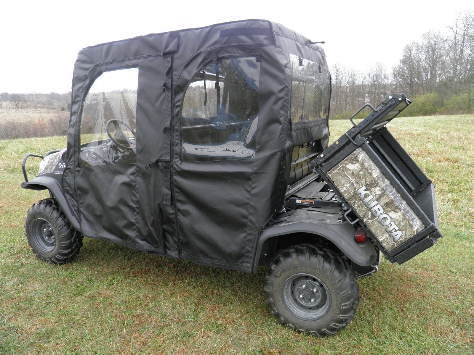 Kubota RTV X1140 - Full Cab Enclosure with Vinyl Windshield