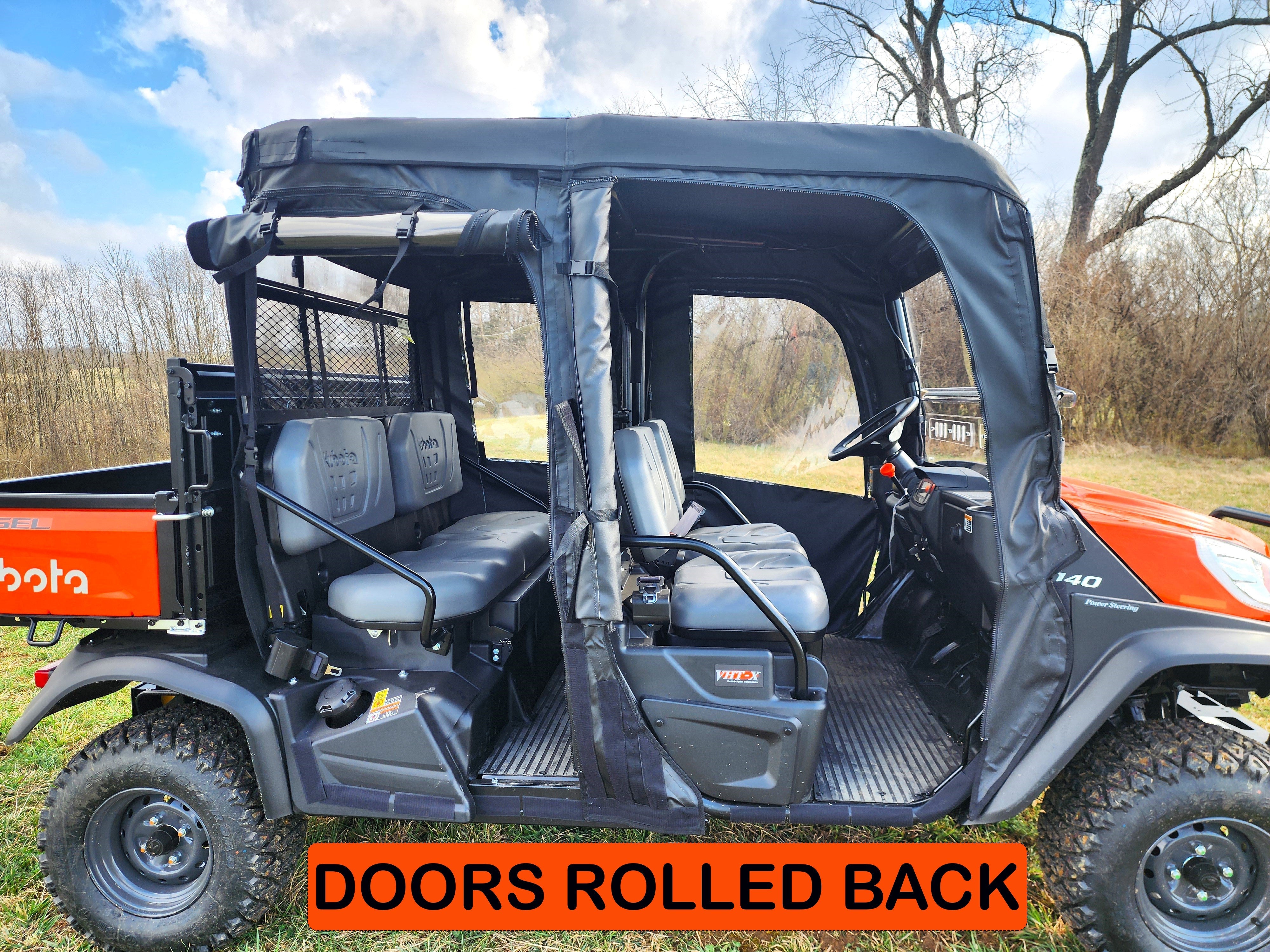 Kubota RTV X1140 - Door/Rear Window Combo