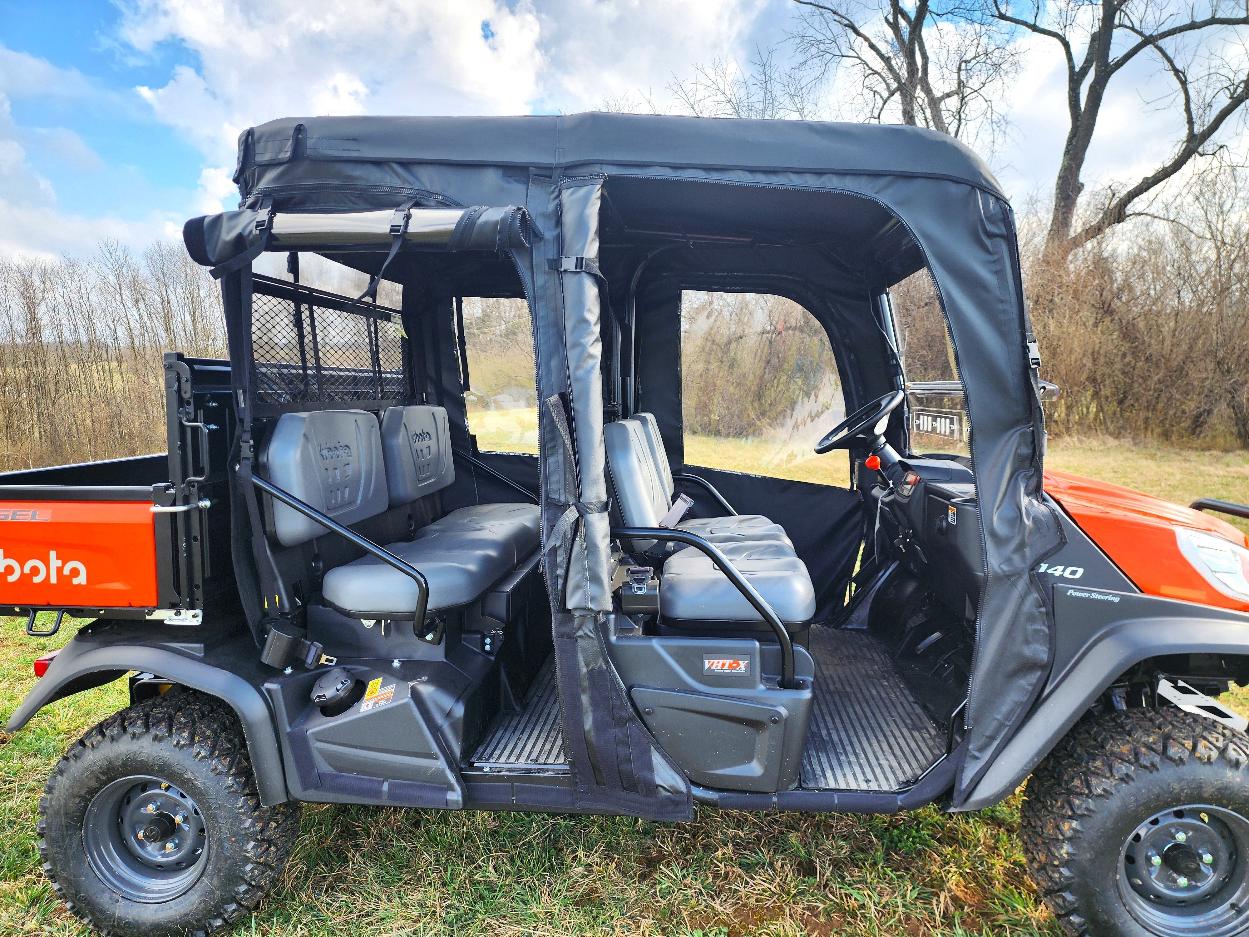 Kubota RTV X1140 - Full Cab Enclosure for Hard Windshield