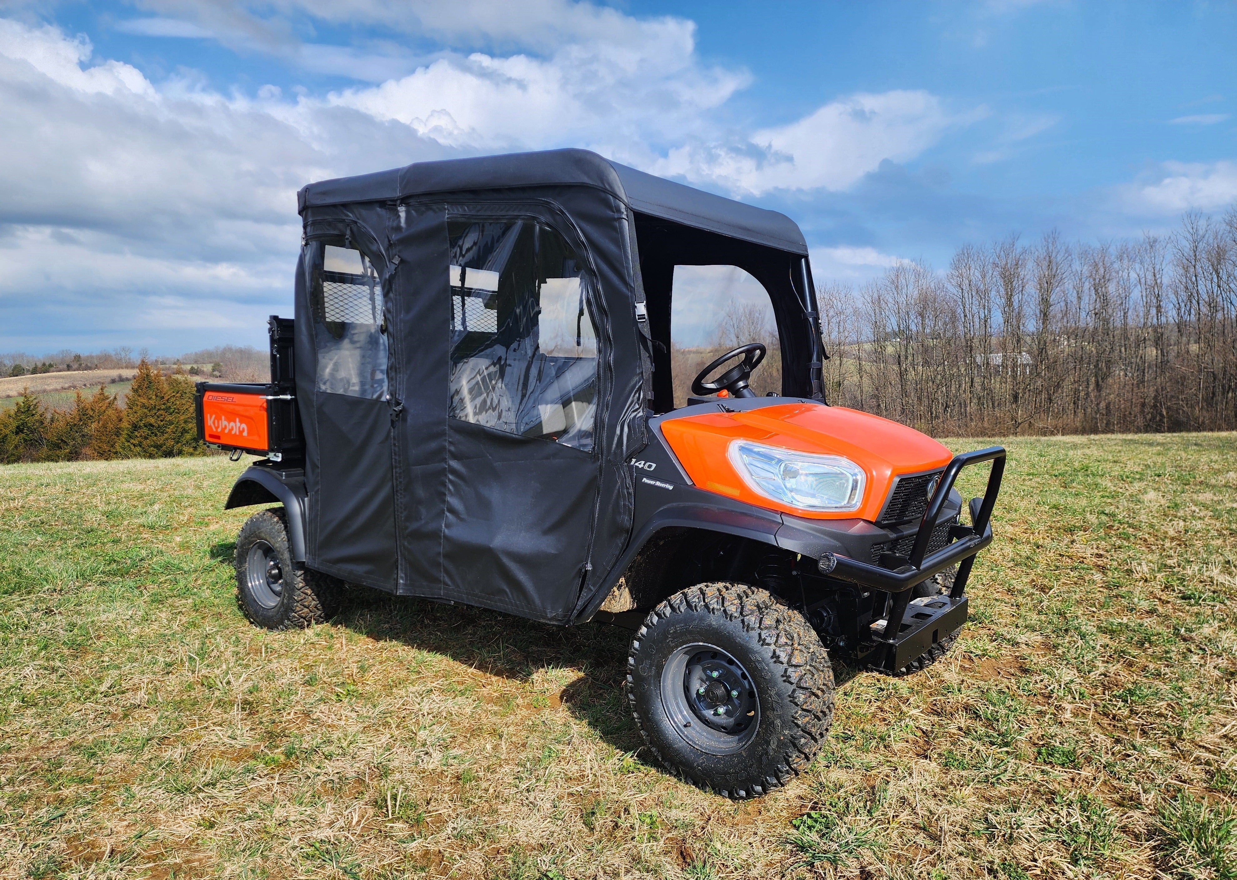 Kubota RTV X1140 - Full Cab Enclosure for Hard Windshield