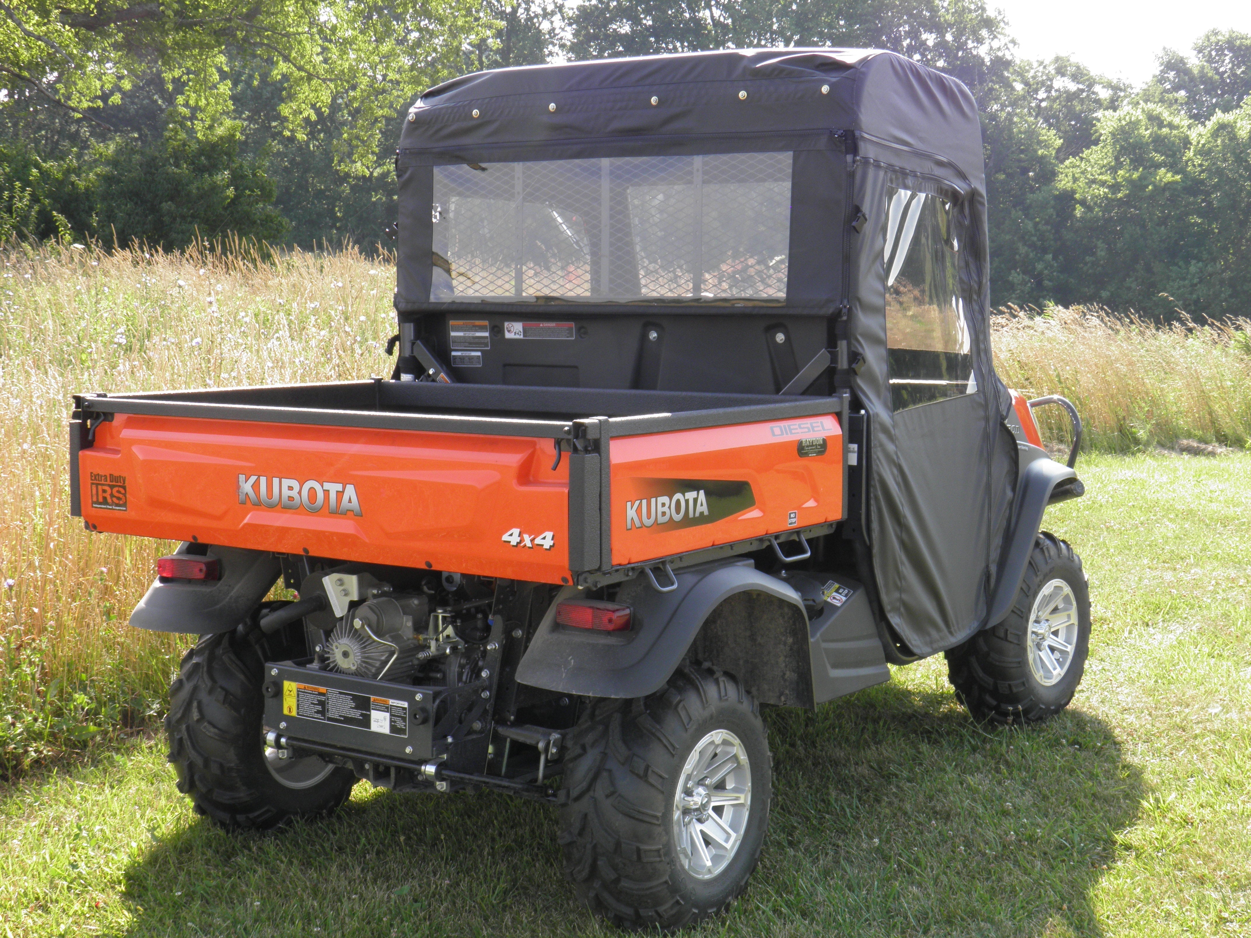 Kubota RTV X900/X1120 - Full Cab Enclosure for Hard Windshield