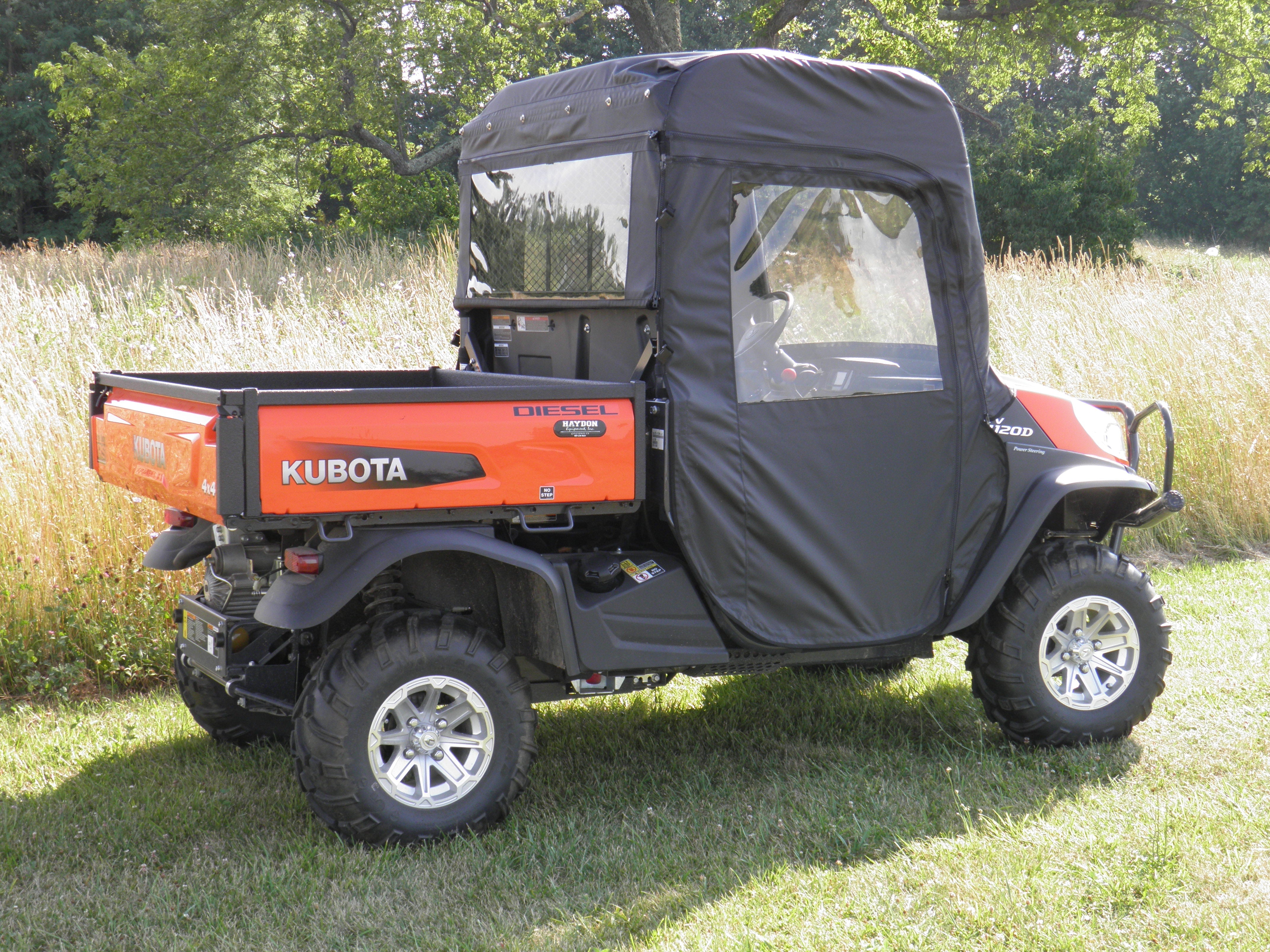 Kubota RTV X900/X1120 - Full Cab Enclosure for Hard Windshield