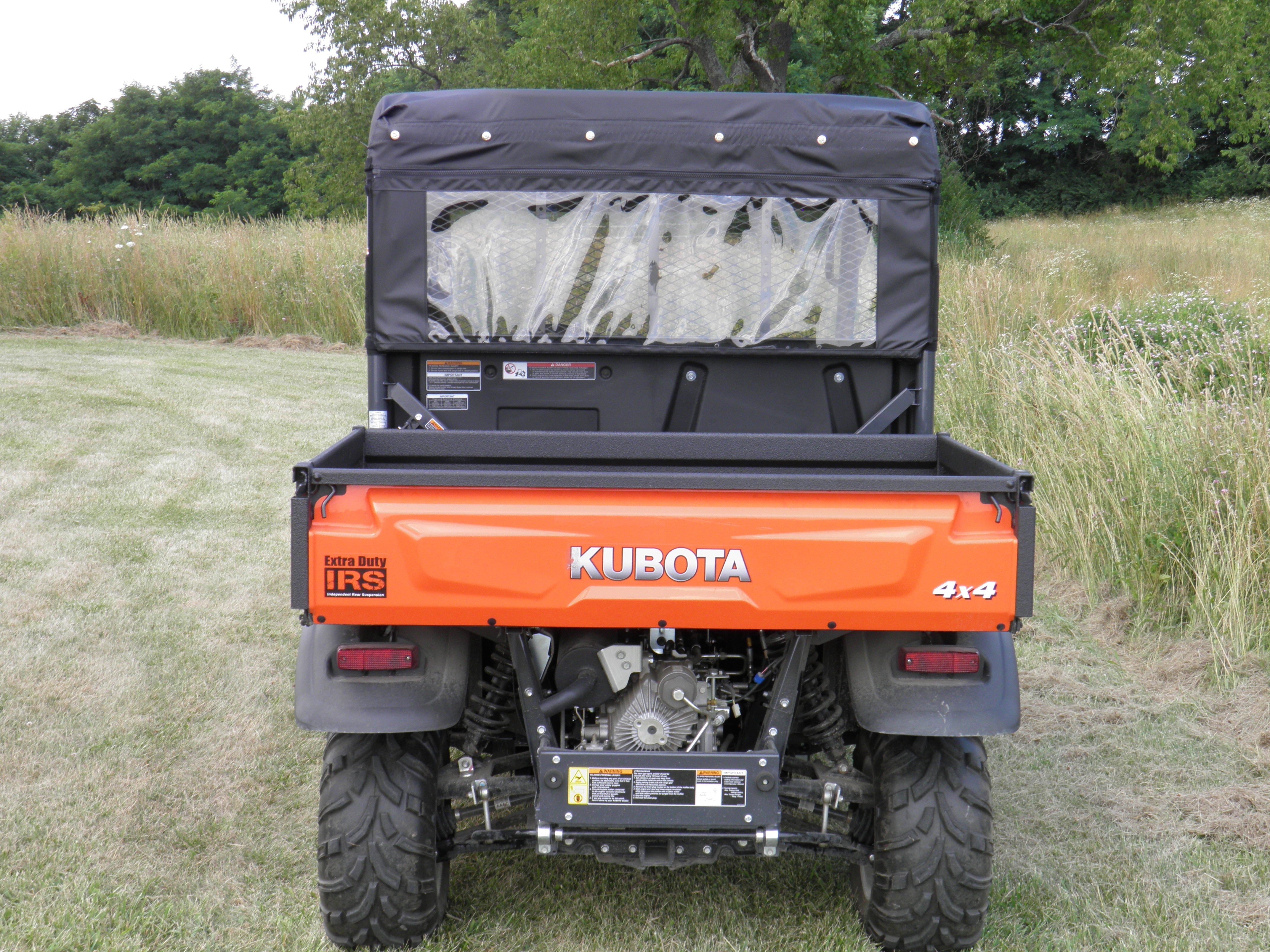 Kubota RTV X900/X1120 - Soft Back Panel