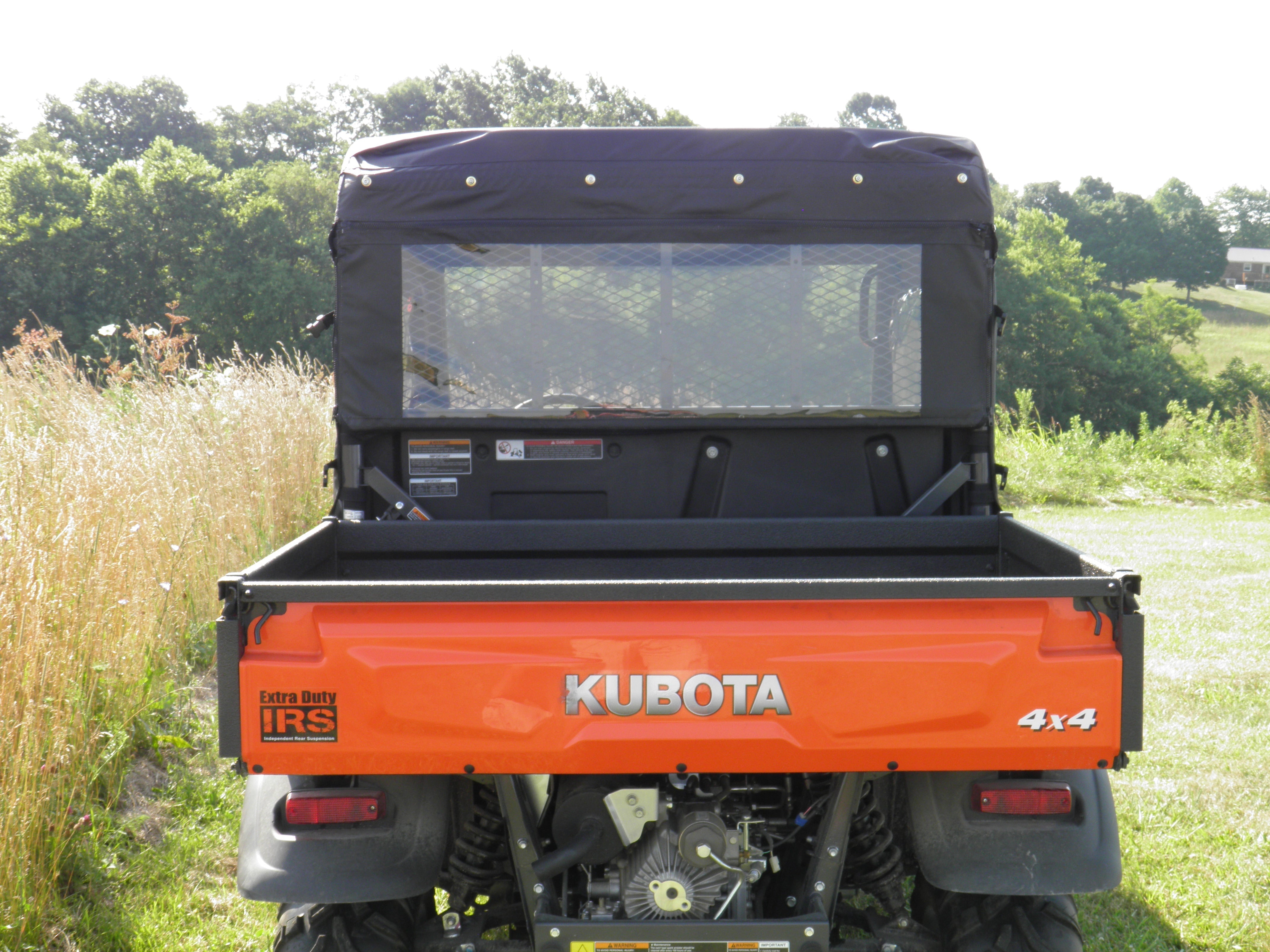 Kubota RTV X900/X1120 - Soft Back Panel