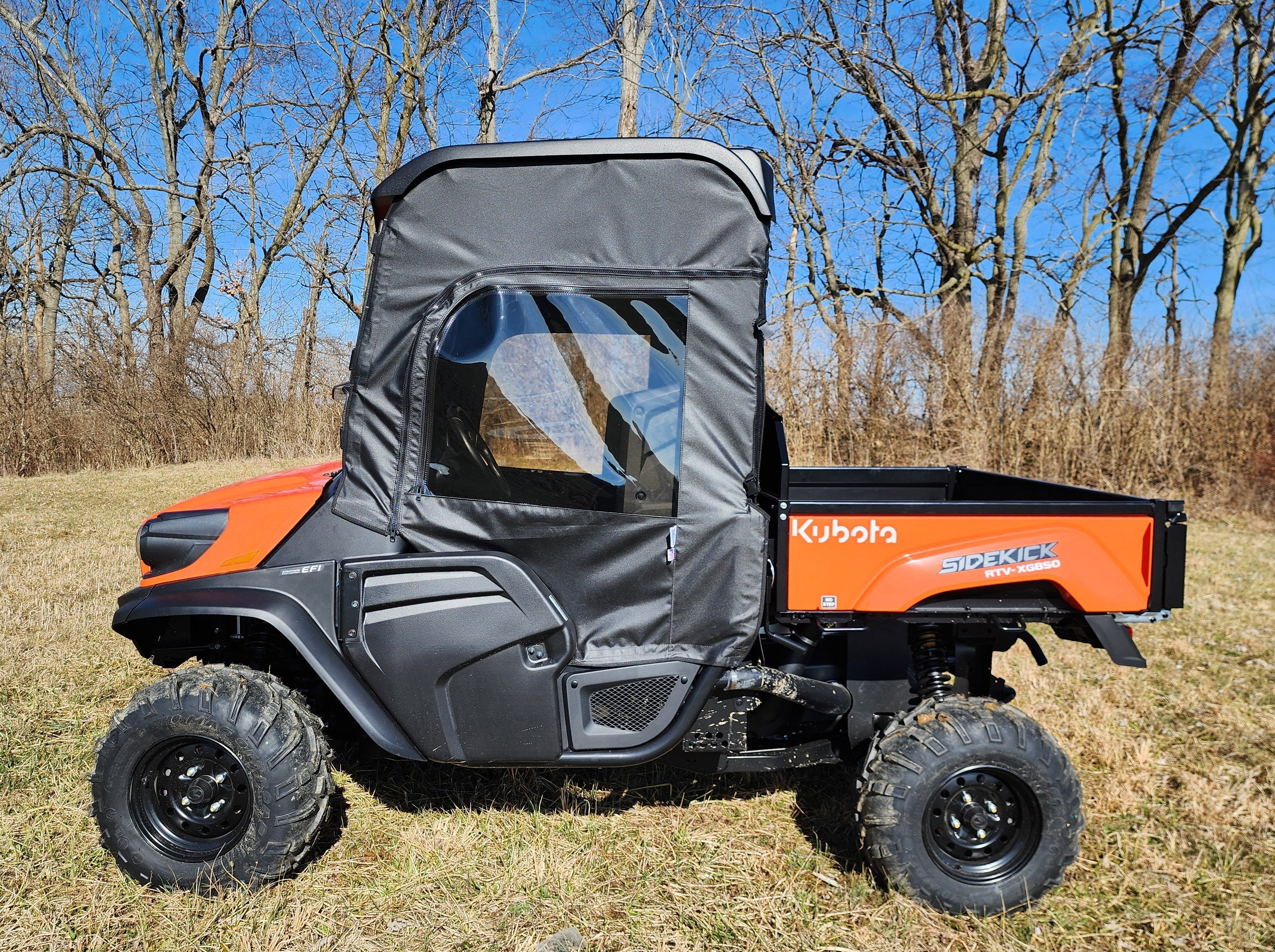 Kubota RTV XG850 (Sidekick) - Door/Rear Window Combo (Half Doors)