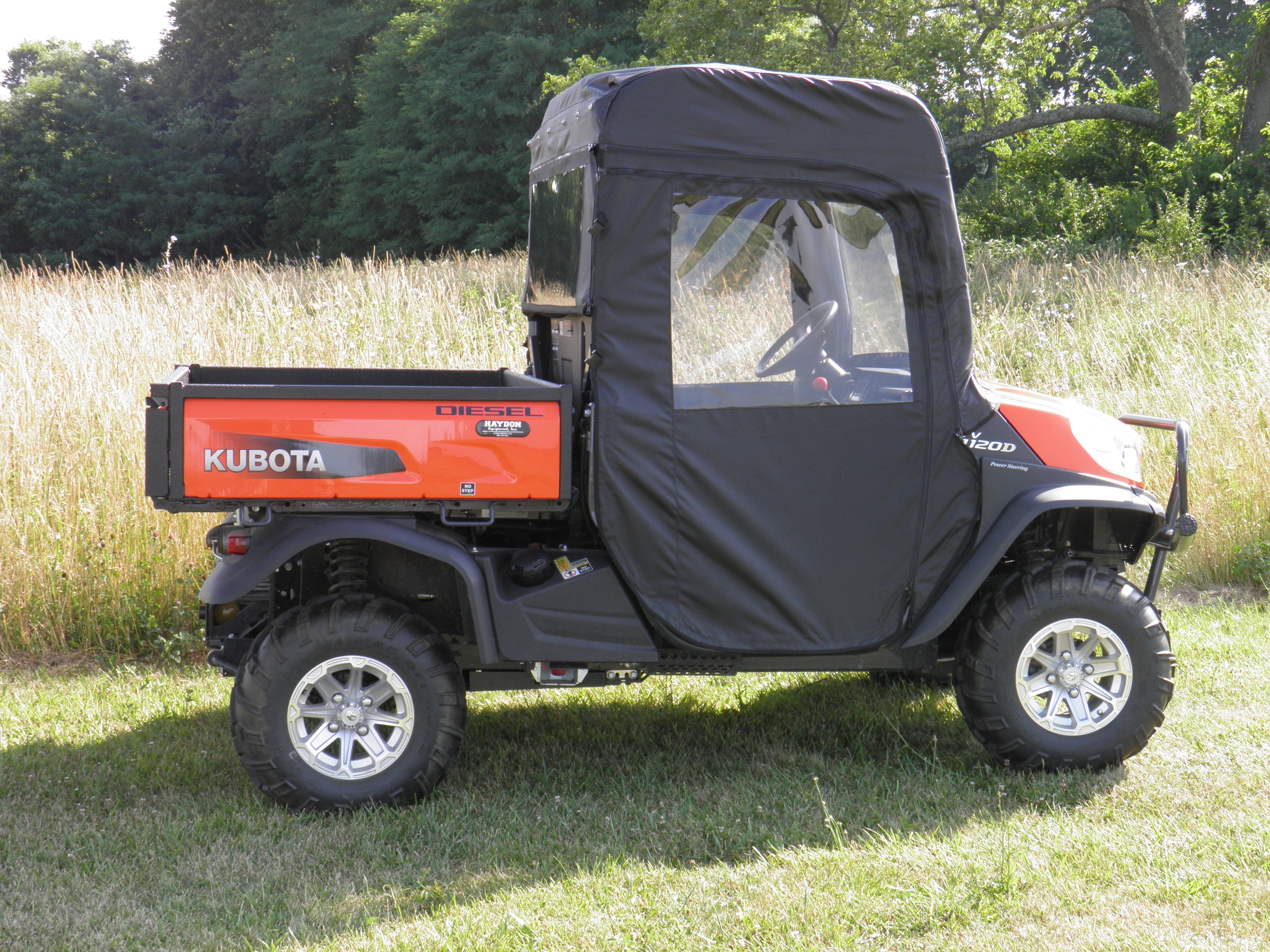 Kubota RTV XG850 (Sidekick) - Full Cab Enclosure for Hard Windshield (Full Doors)