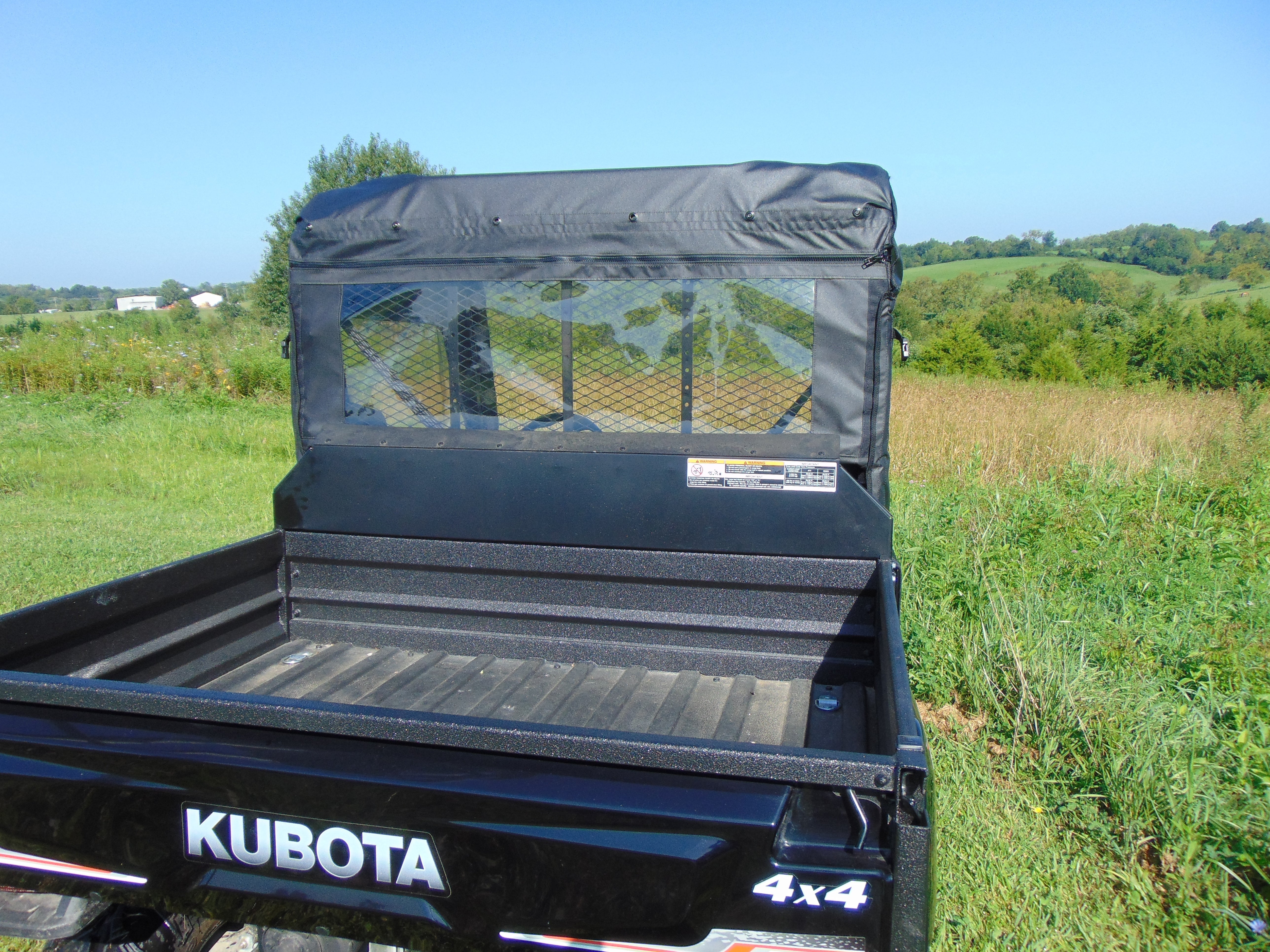 Kubota RTV XG850 (Sidekick) - Soft Back Panel