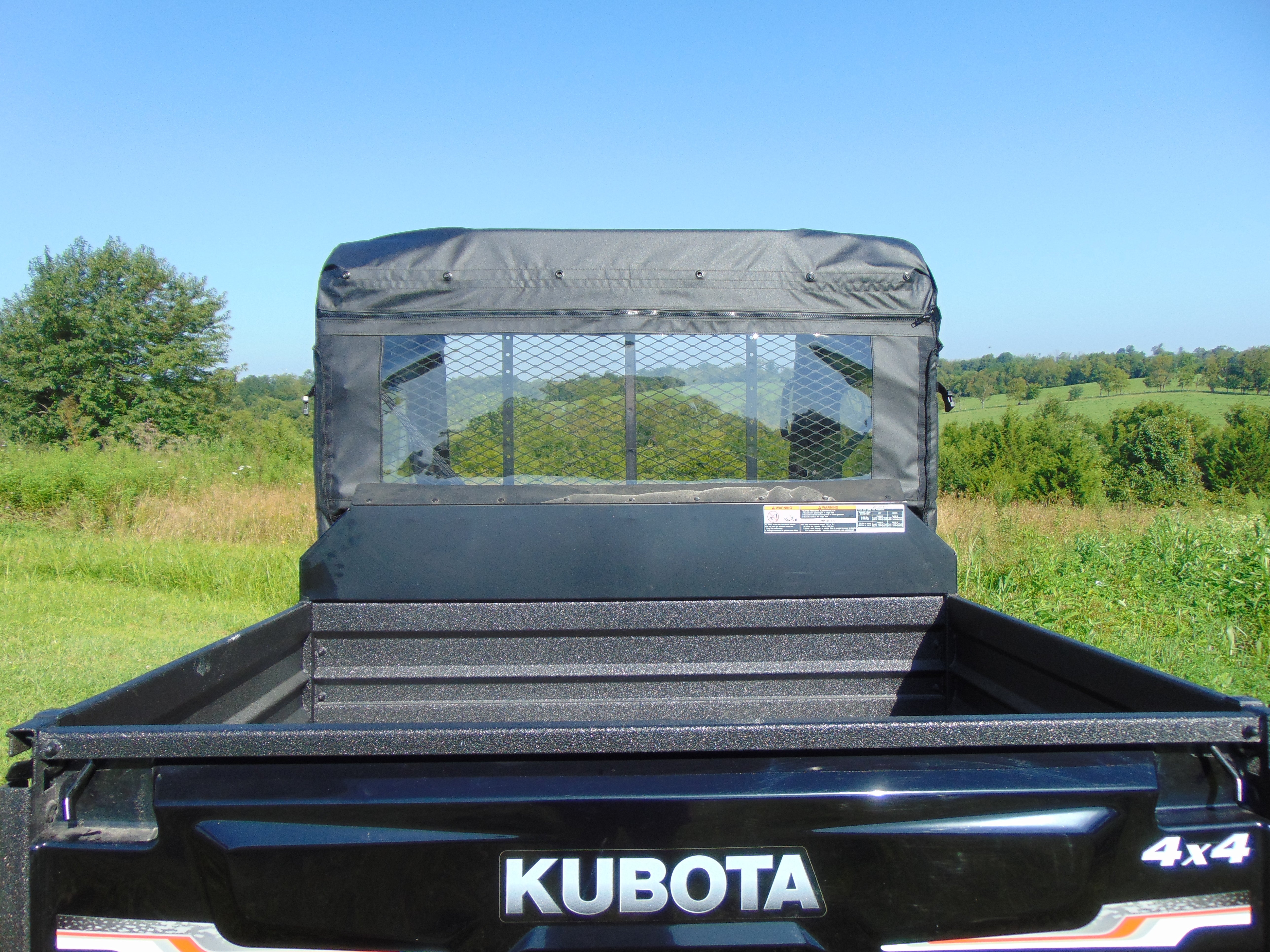 Kubota RTV XG850 (Sidekick) - Soft Back Panel