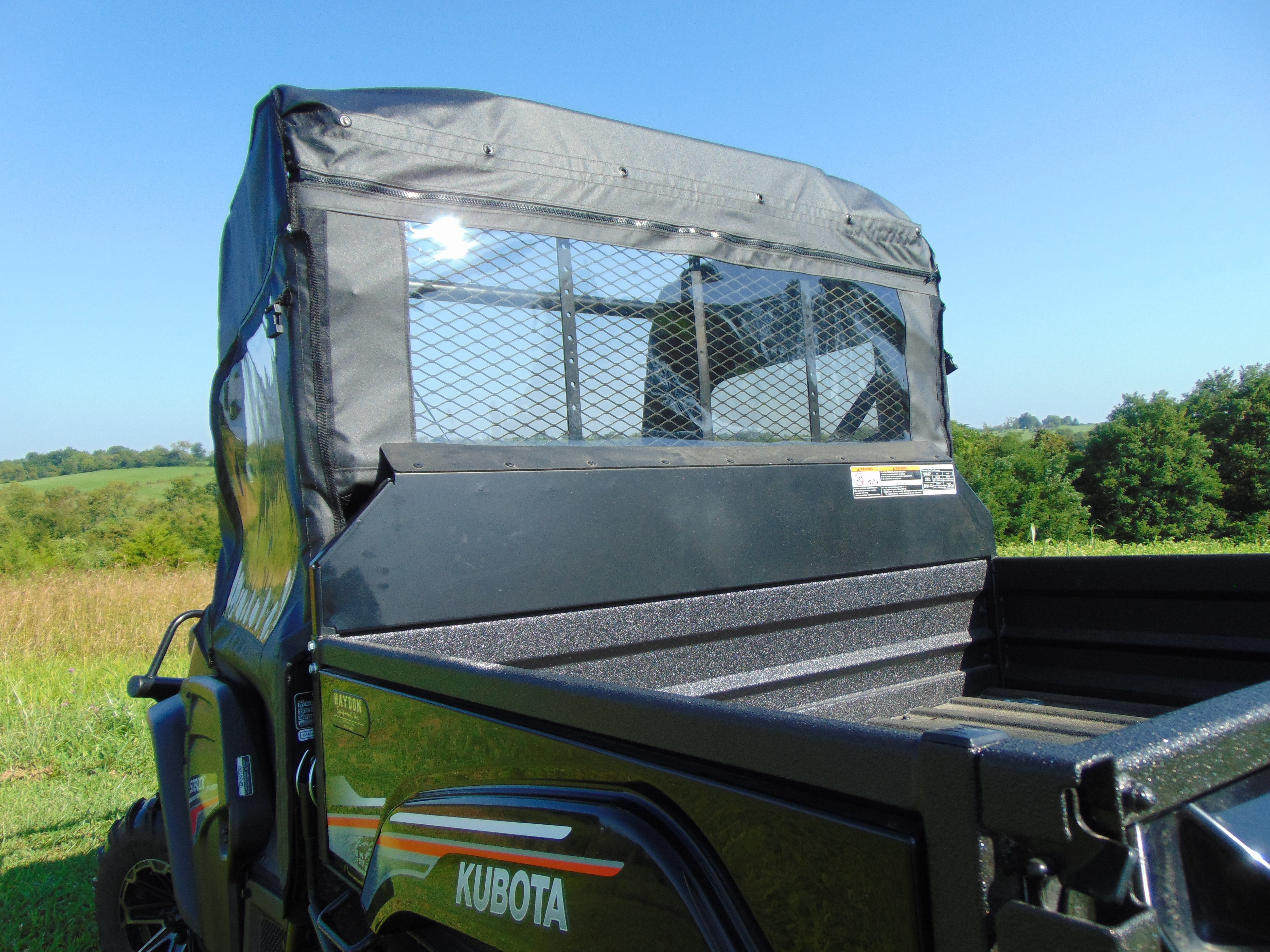 Kubota RTV XG850 (Sidekick) - Soft Back Panel