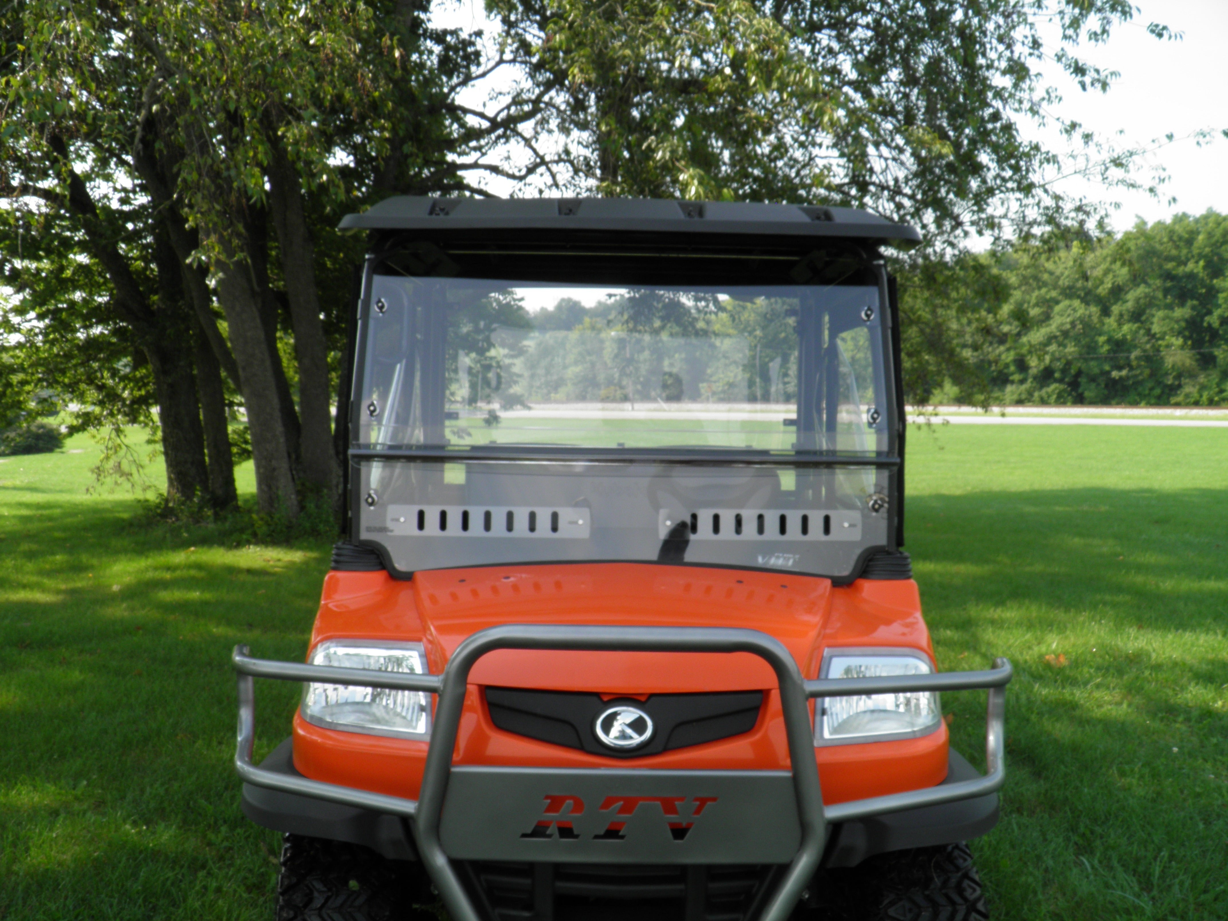 Kubota RTV 1140 - 2 Pc Windshield w/Hard Coat, Clamp, and Vent Options