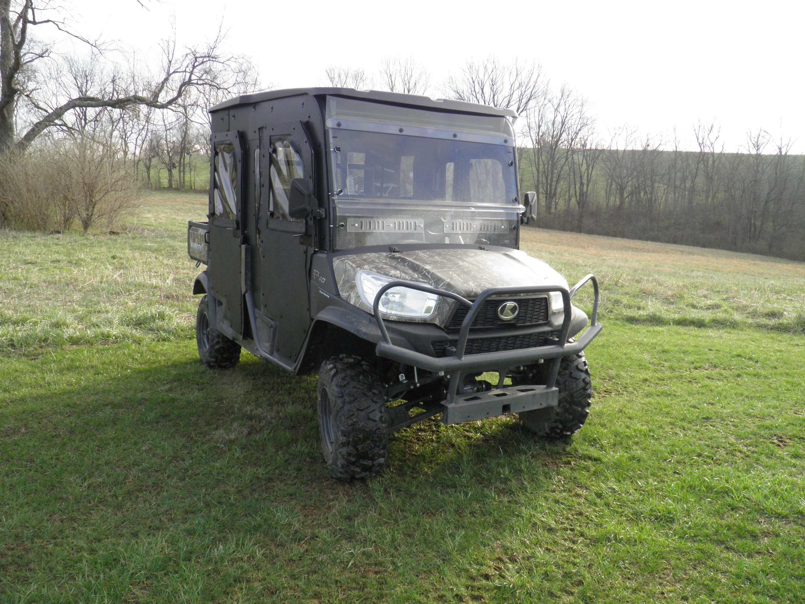 Kubota RTV X1140 - 2 Pc Scratch-Resistant Windshield