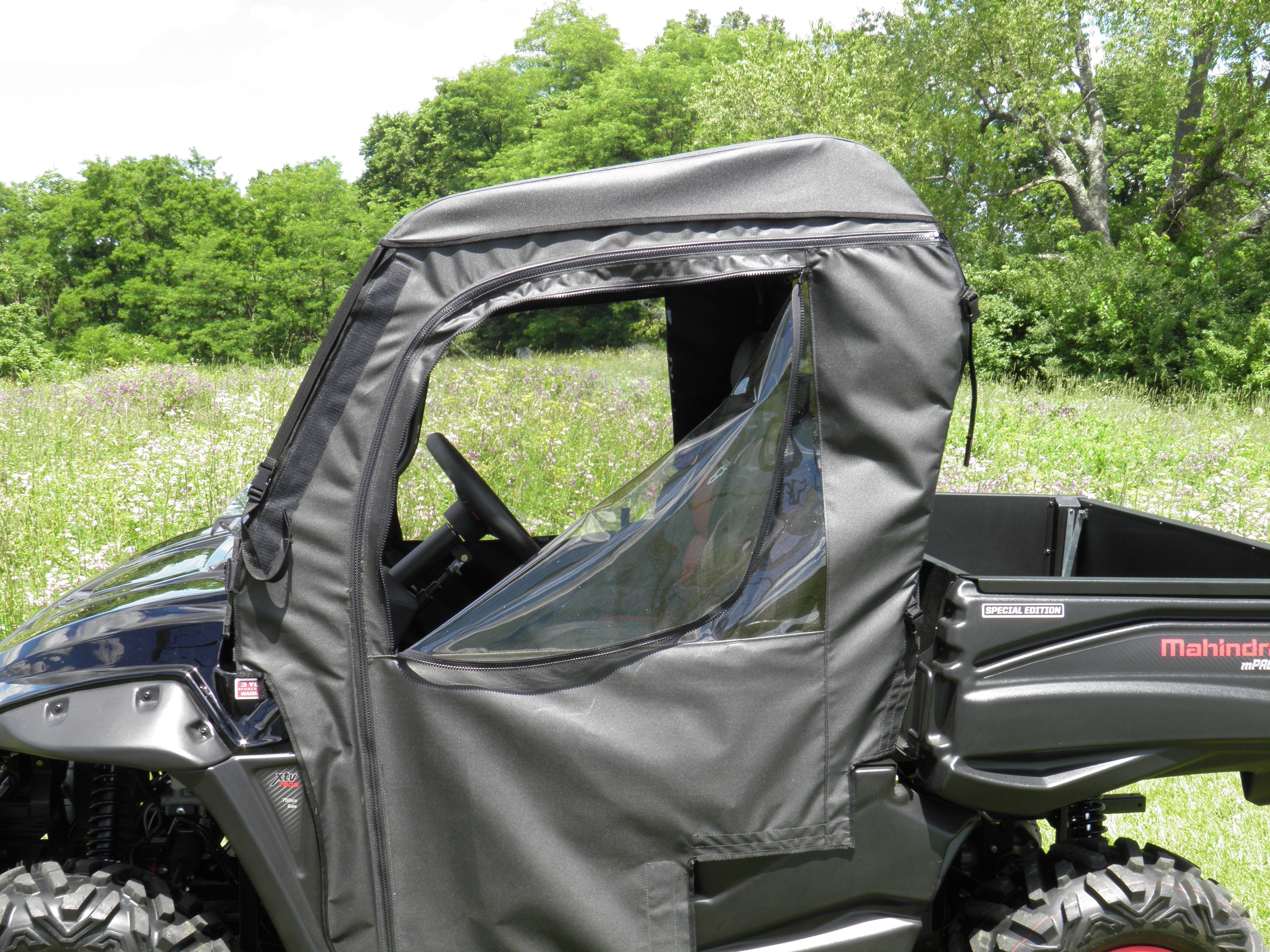 Mahindra 750/1000 - Full Cab Enclosure for Hard Windshield