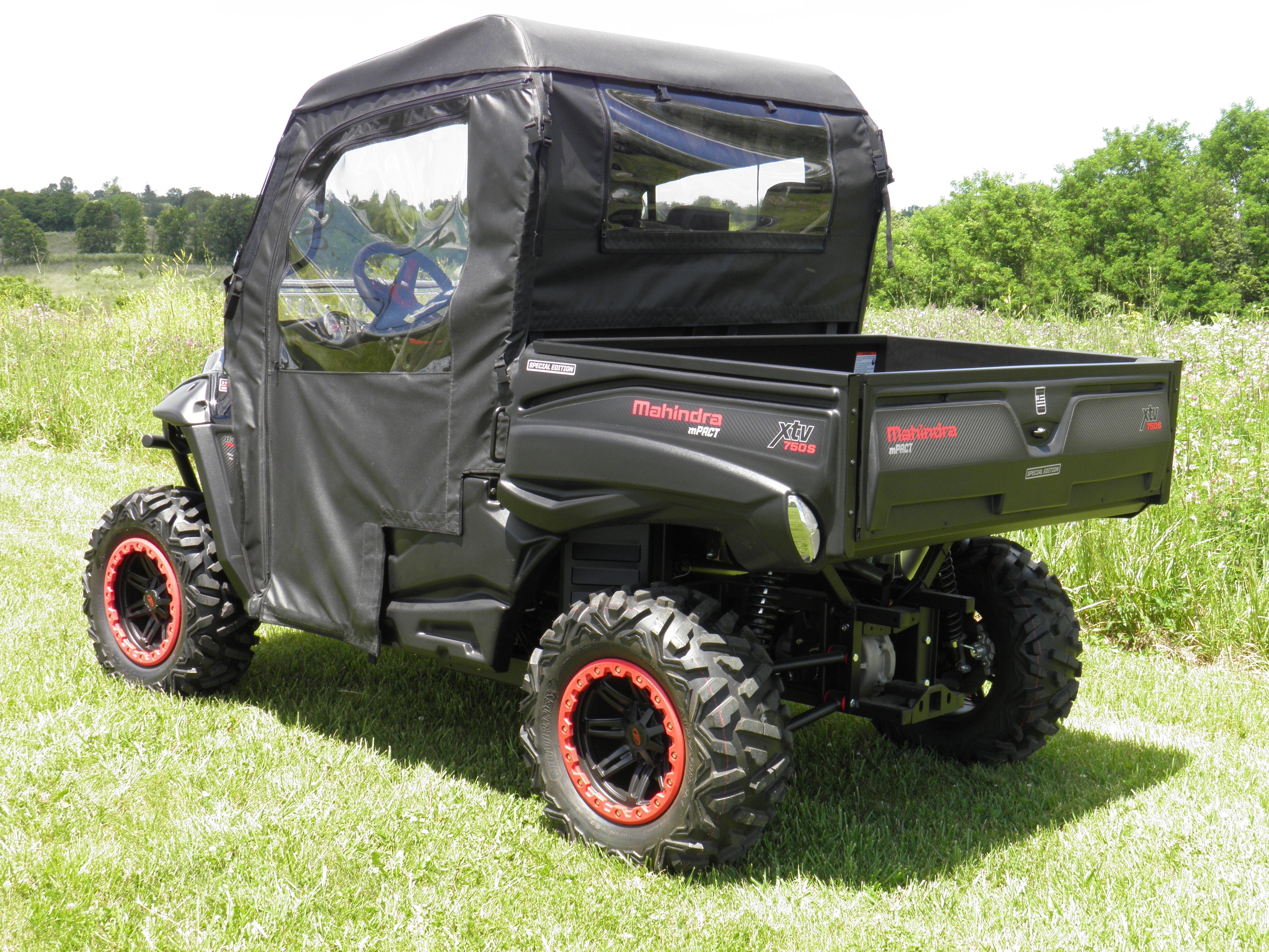 Mahindra 750/1000 - Full Cab Enclosure for Hard Windshield