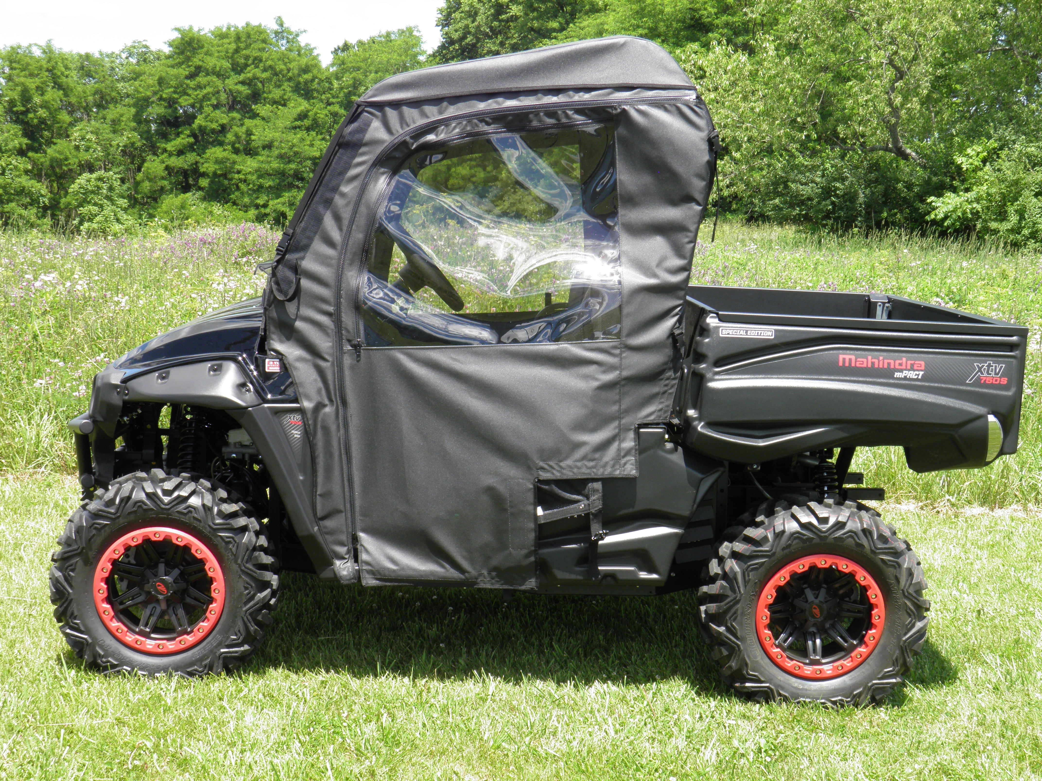 Mahindra 750/1000 - Full Cab Enclosure for Hard Windshield