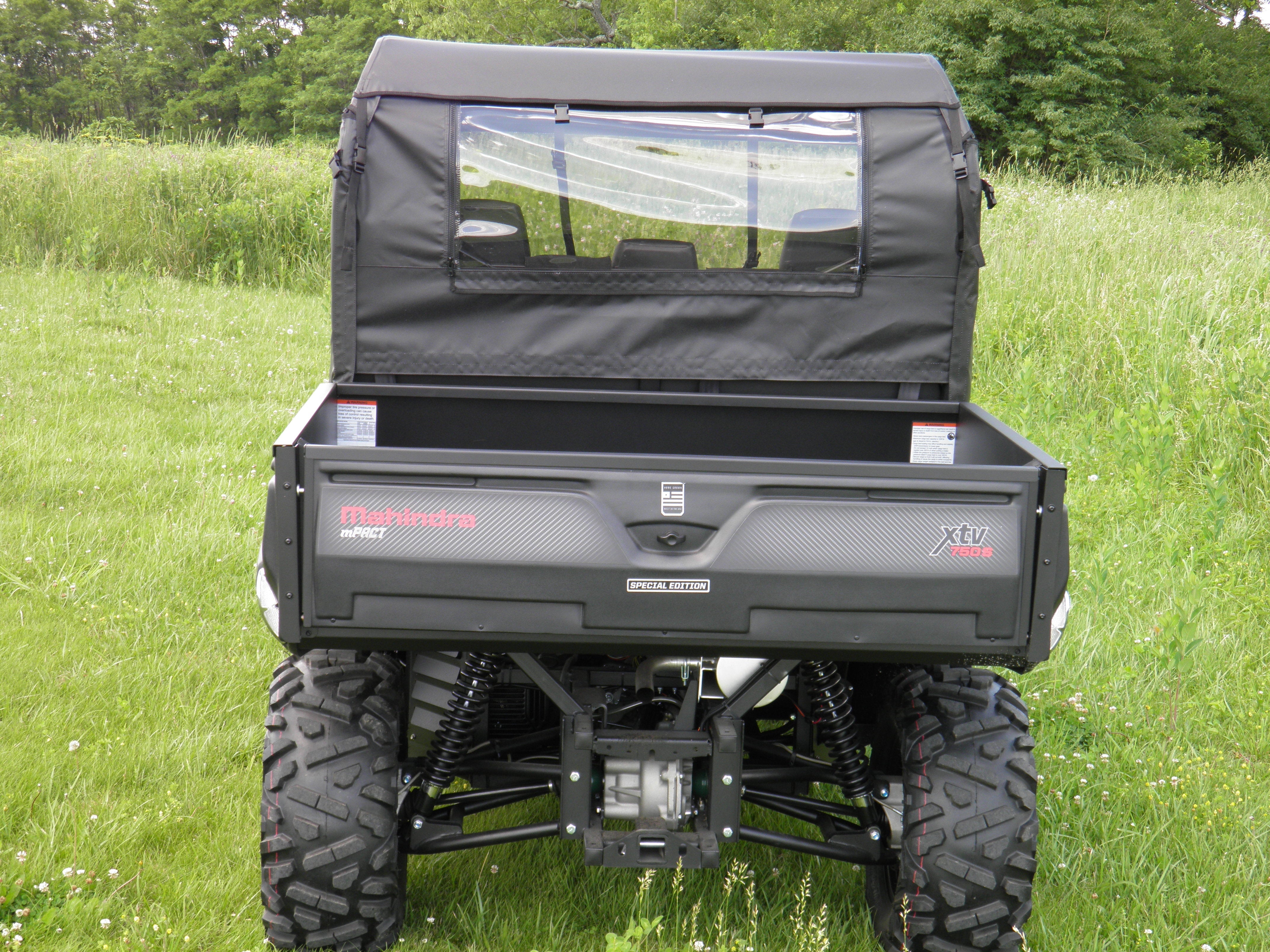 Mahindra 750/1000 - Full Cab Enclosure with Vinyl Windshield