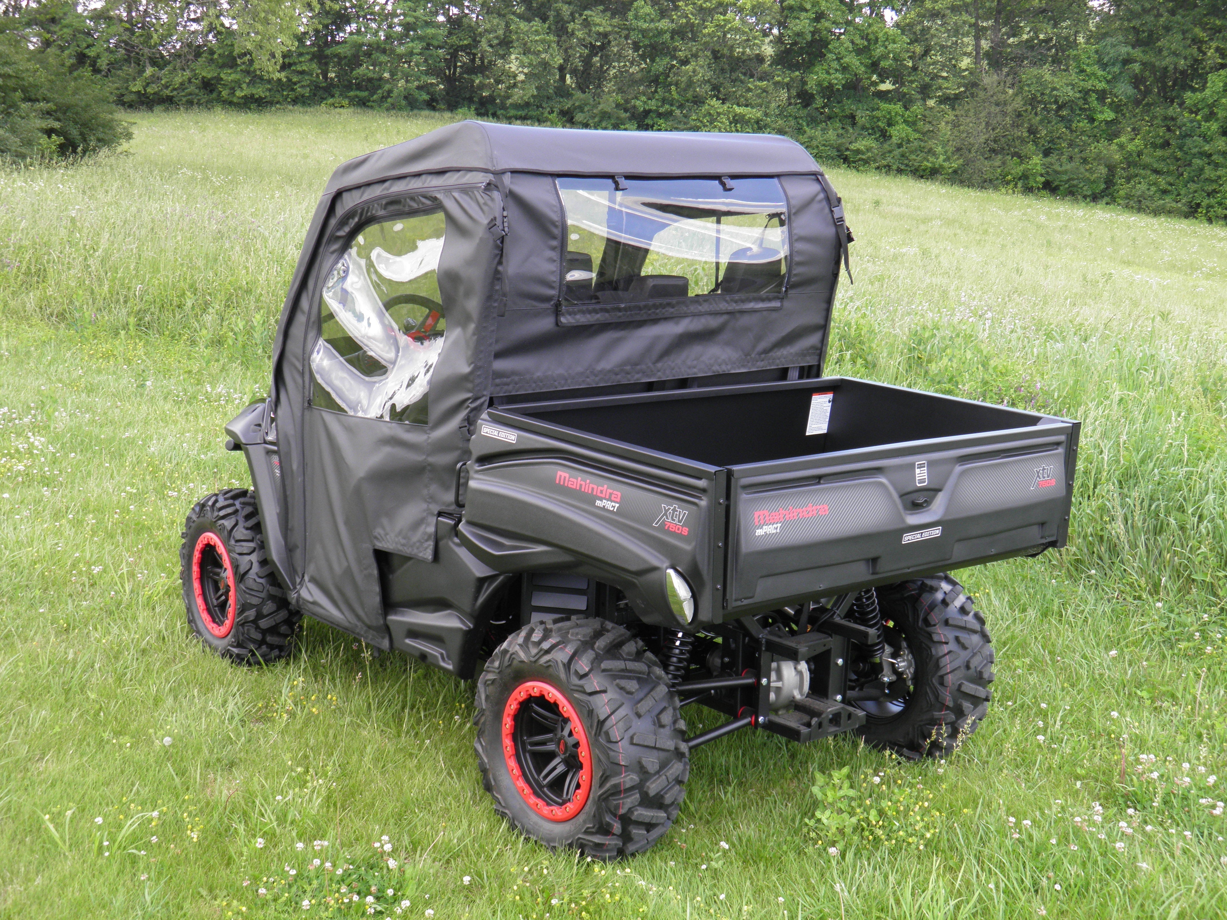 Mahindra 750/1000 - Full Cab Enclosure with Vinyl Windshield