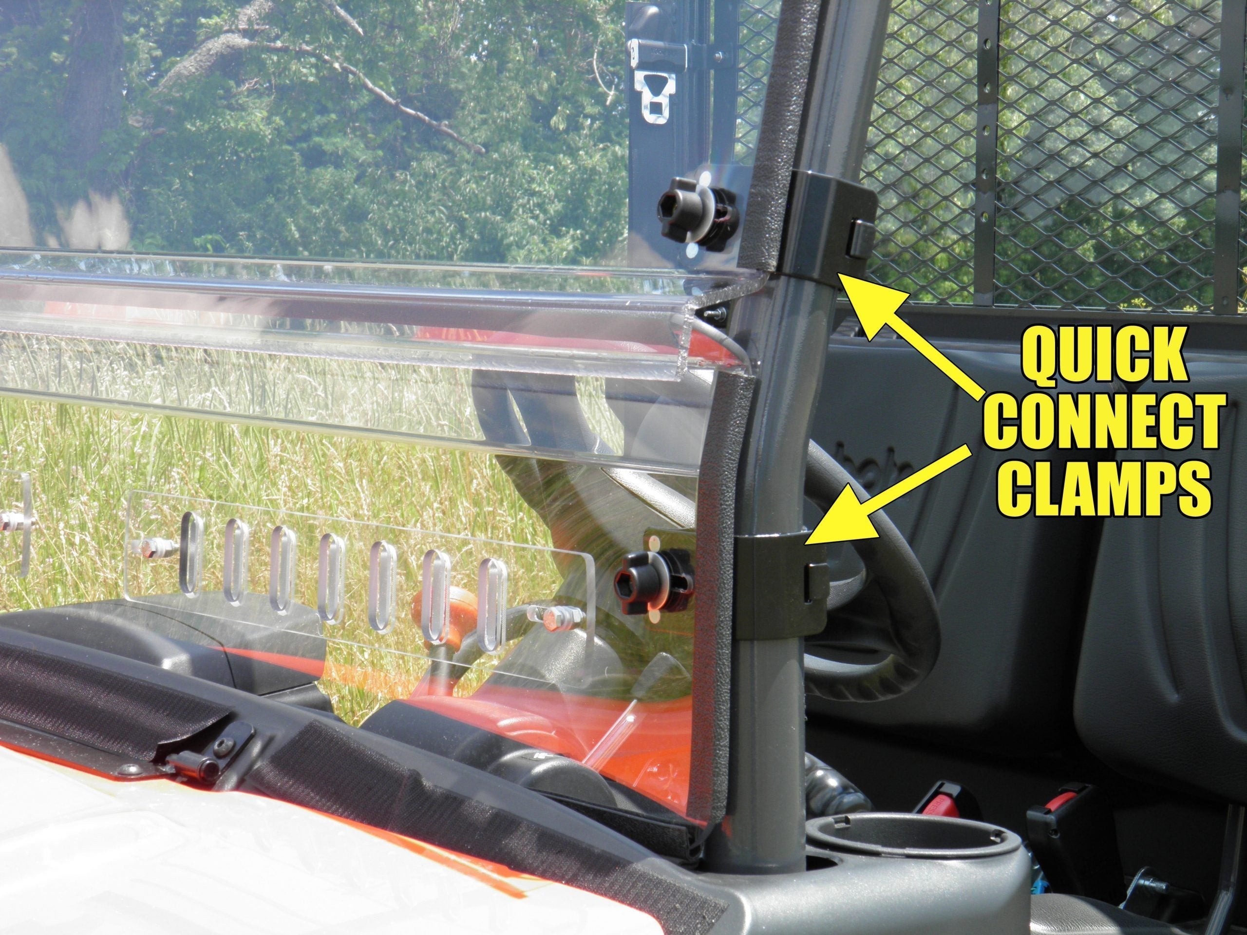 Mahindra Roxor - 1 Pc Scratch-Resistant Windshield