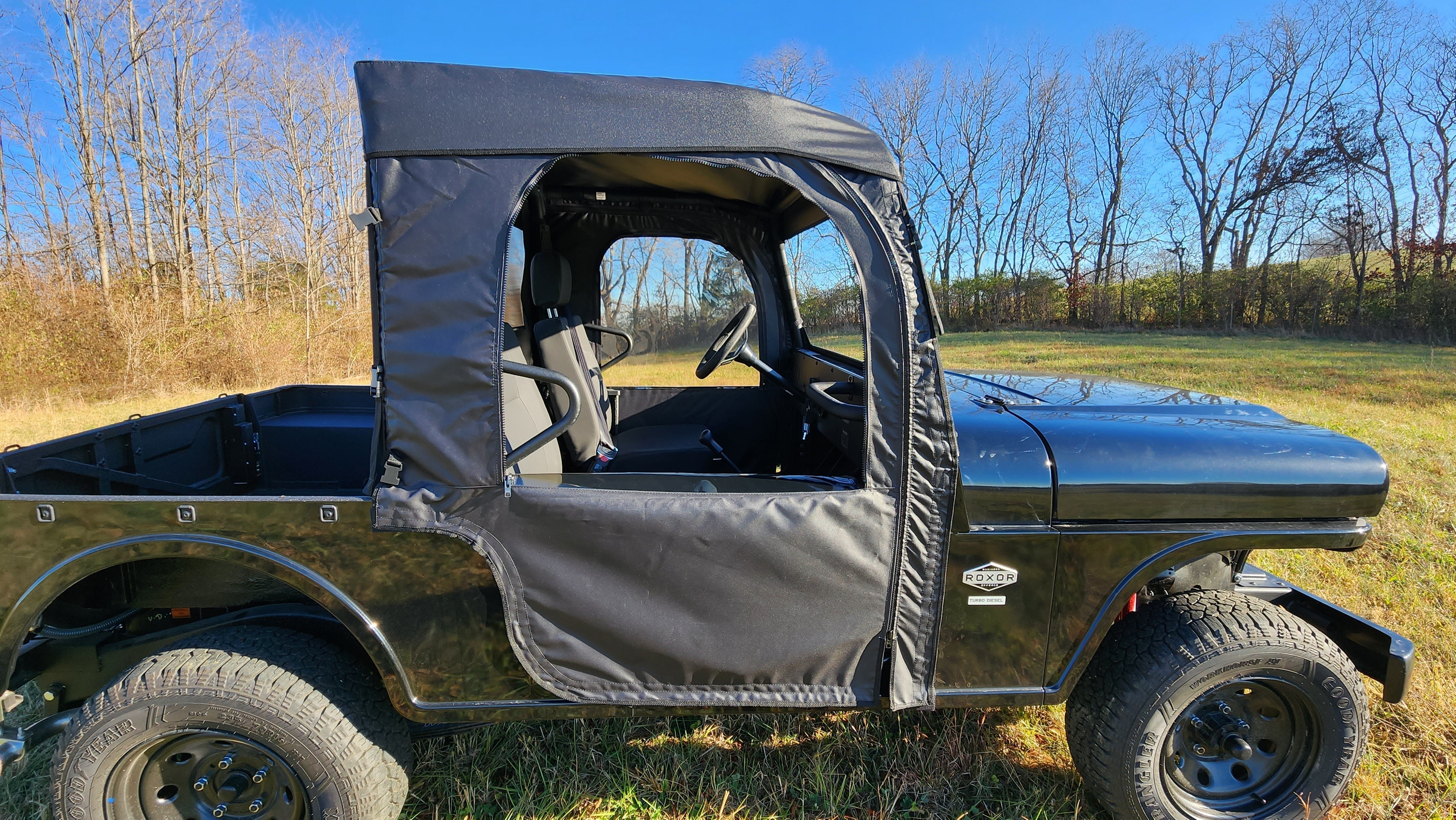 Mahindra Roxor (2022+) - Full Cab Enclosure for Hard Windshield (Full Doors)