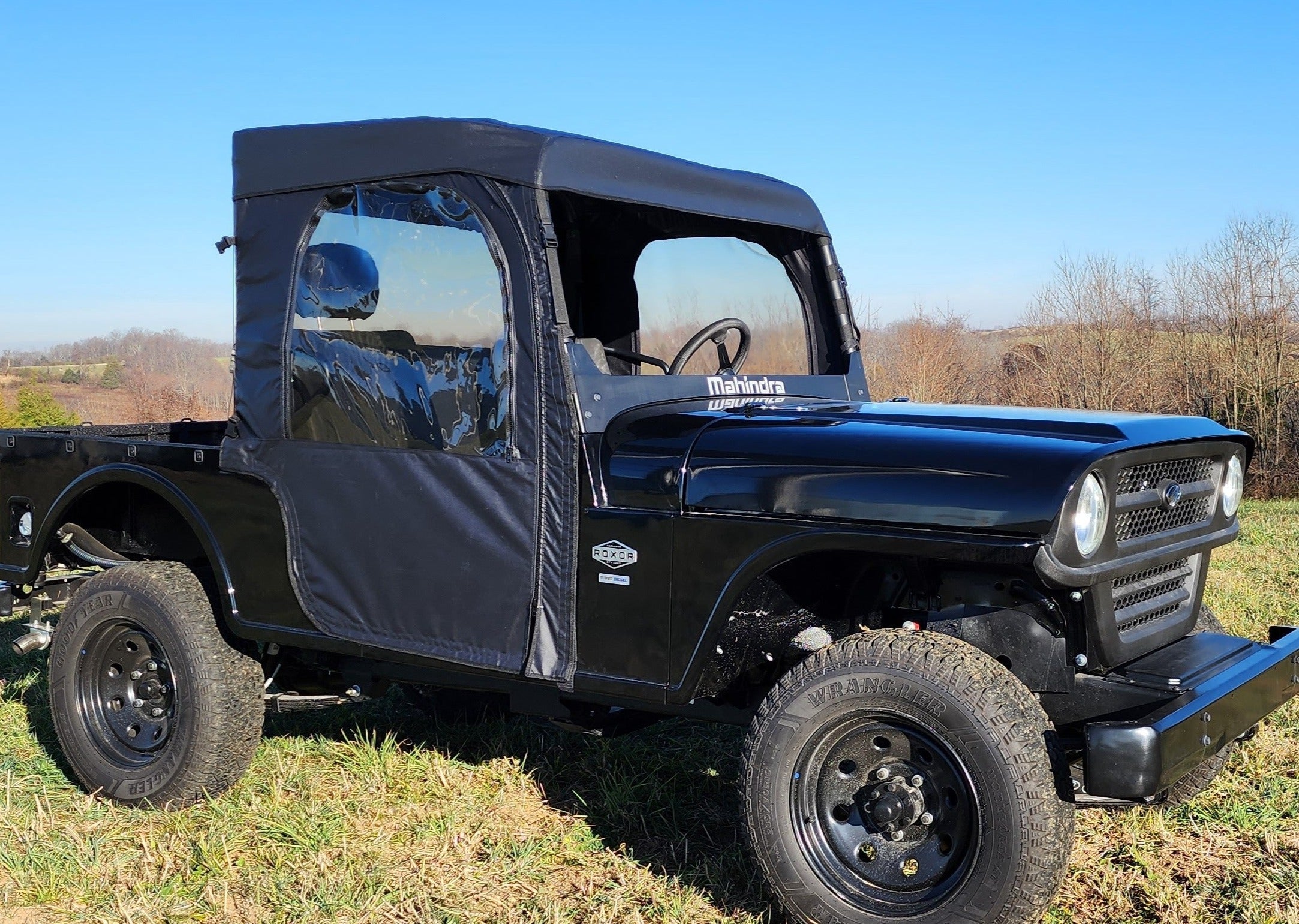 Mahindra Roxor (2022+) - Full Cab Enclosure for Hard Windshield (Full Doors)