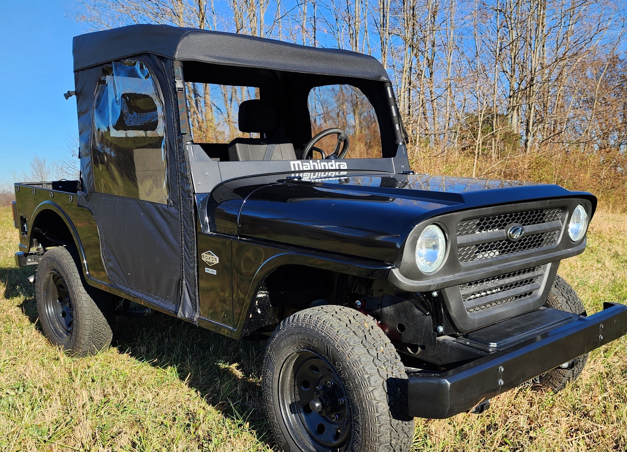 Mahindra Roxor (2022+) - Full Cab Enclosure for Hard Windshield (Full Doors)