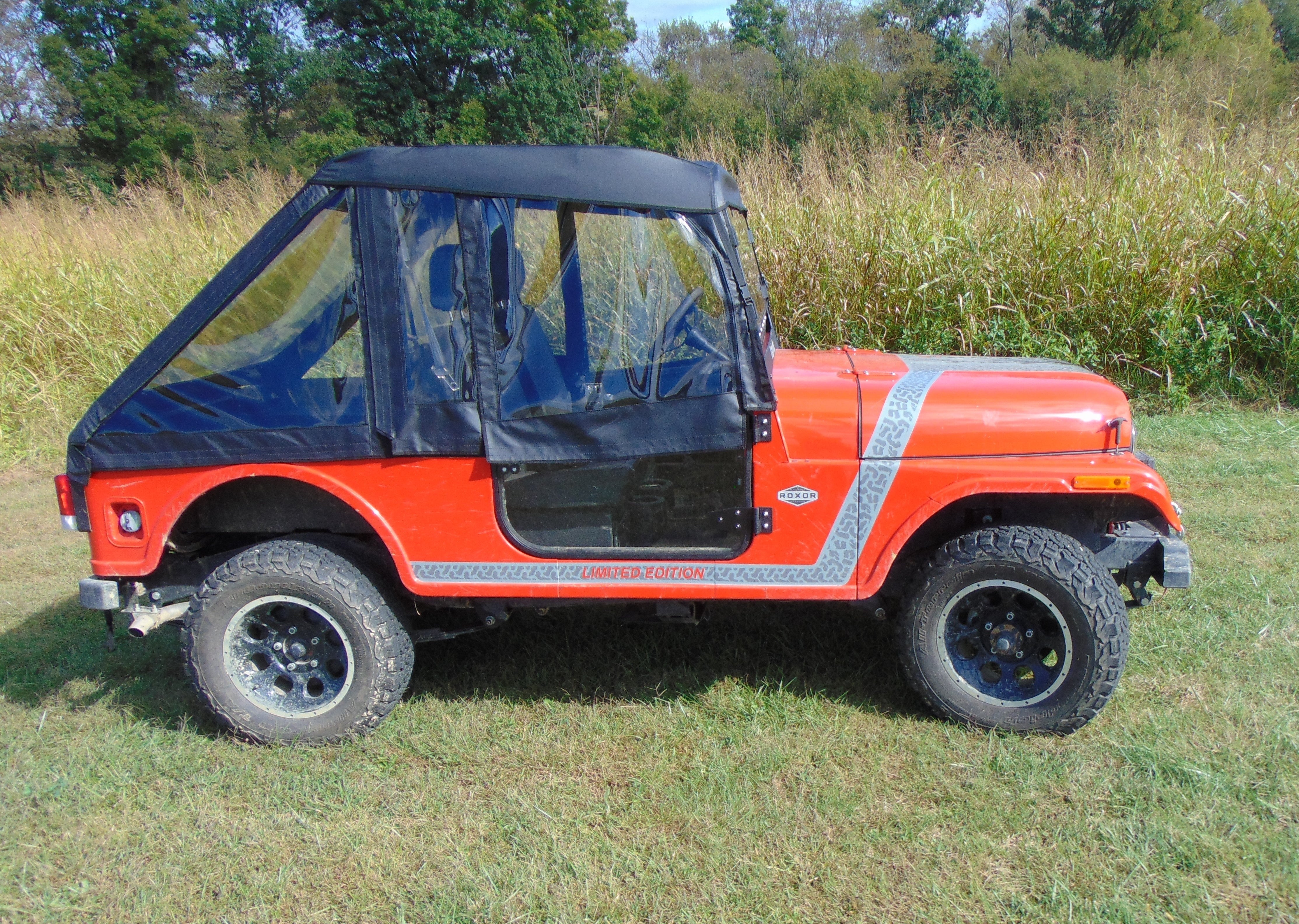 Mahindra Roxor (2022+) - Full Cab Enclosure for Hard Windshield (Half Doors)