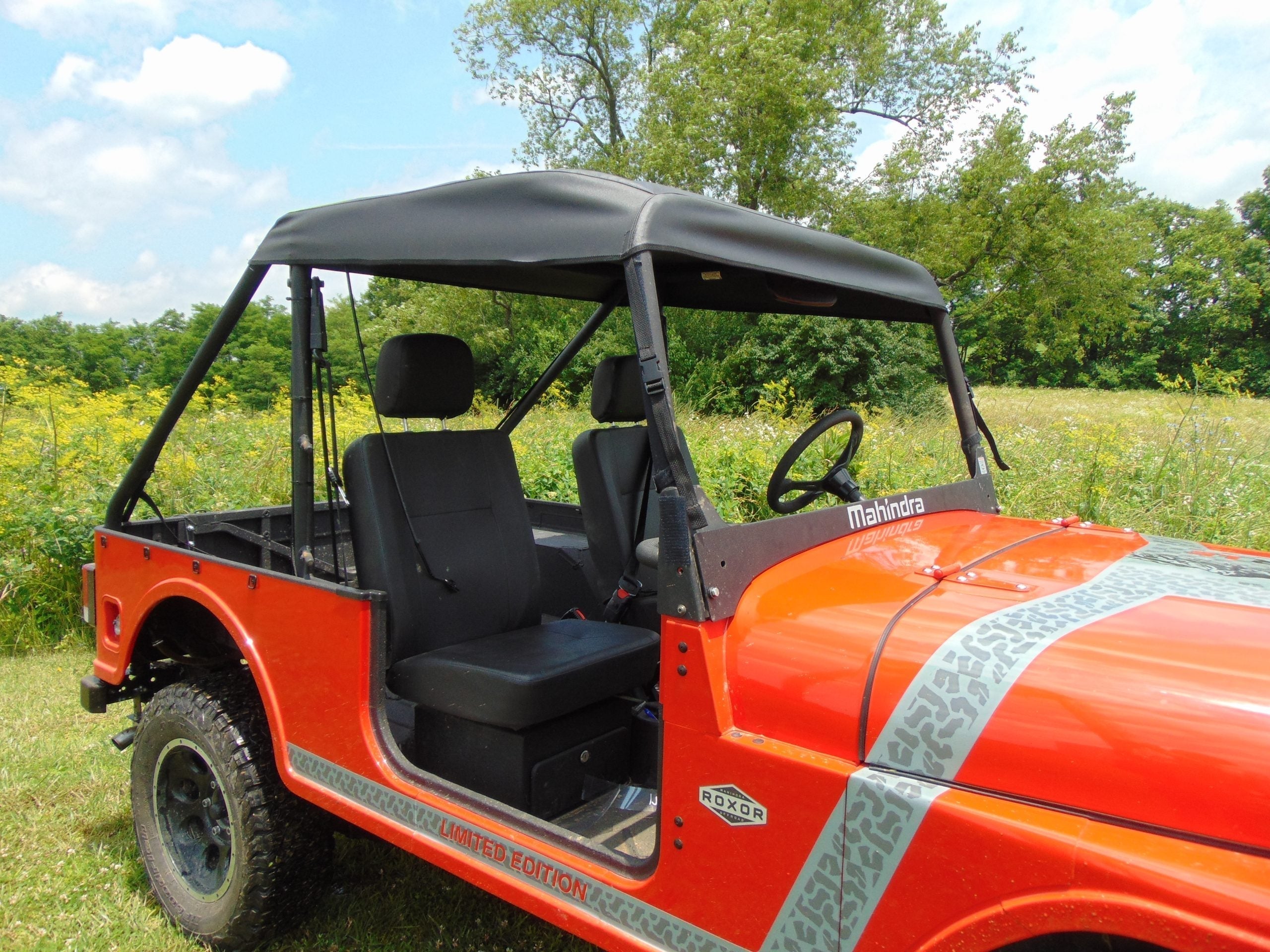 Mahindra Roxor - Full Cab Enclosure for Hard Windshield (Half Doors)