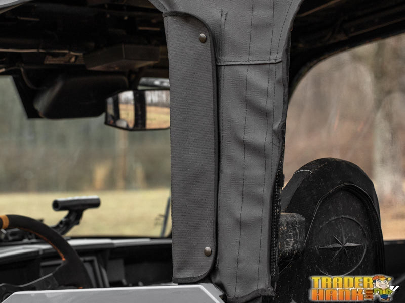 Polaris General XP 1000 Primal Soft Cab Enclosure Upper Doors | UTV Accessories - Free shipping