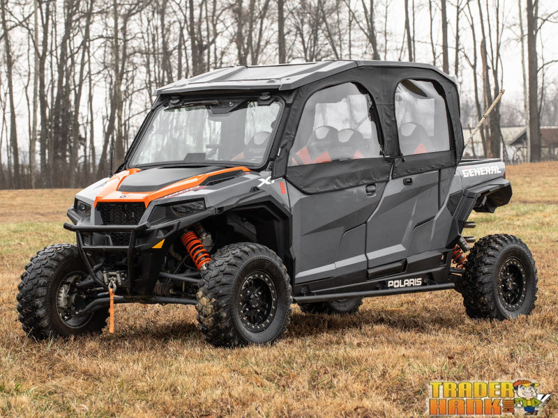 Polaris General XP 1000 Primal Soft Cab Enclosure Upper Doors | UTV Accessories - Free shipping